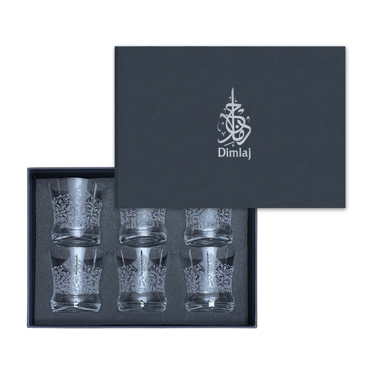 Dimlaj Vouloir Set Of 6 Pcs Tumblers (Engraved)