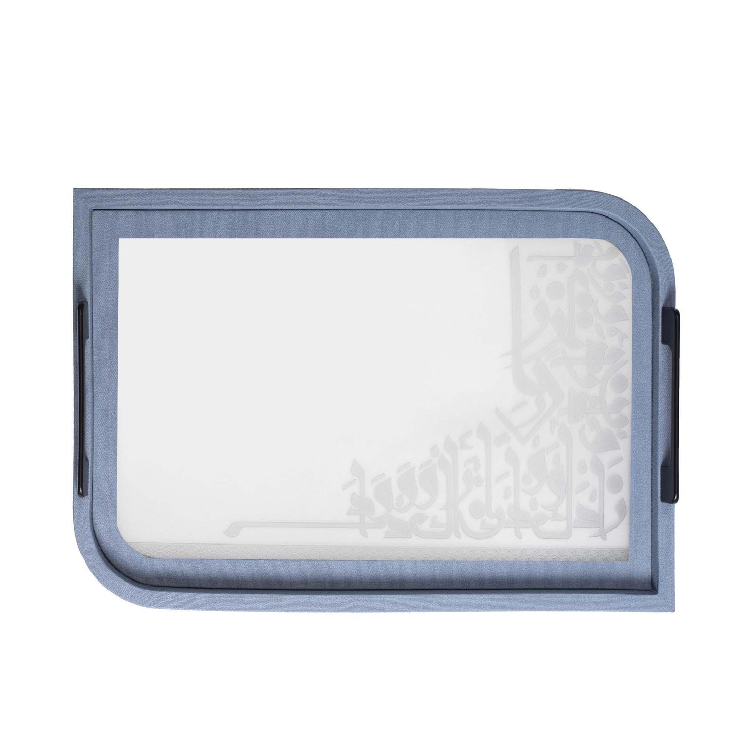 Dimlaj Wadoud Acrylic Serving Tray (Grayish Blue) - Premium Trays from Wadoud By Dimlaj - Just $70! Shop online now at Dimlaj Jordan