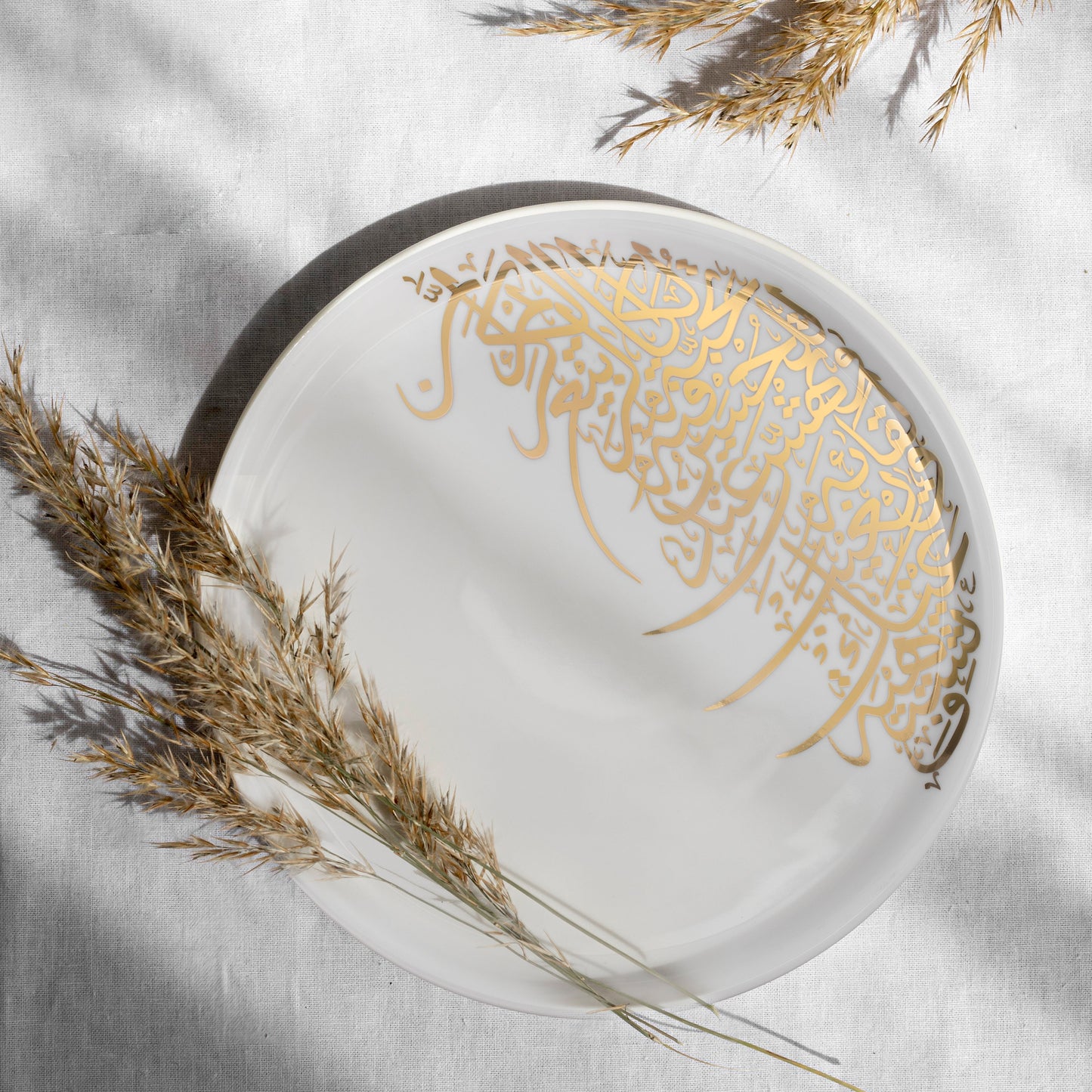 Dimlaj Kareem Large Charger Plate - Premium Porcelain Plates from Kareem By Dimlaj - Just $70! Shop online now at Dimlaj Jordan