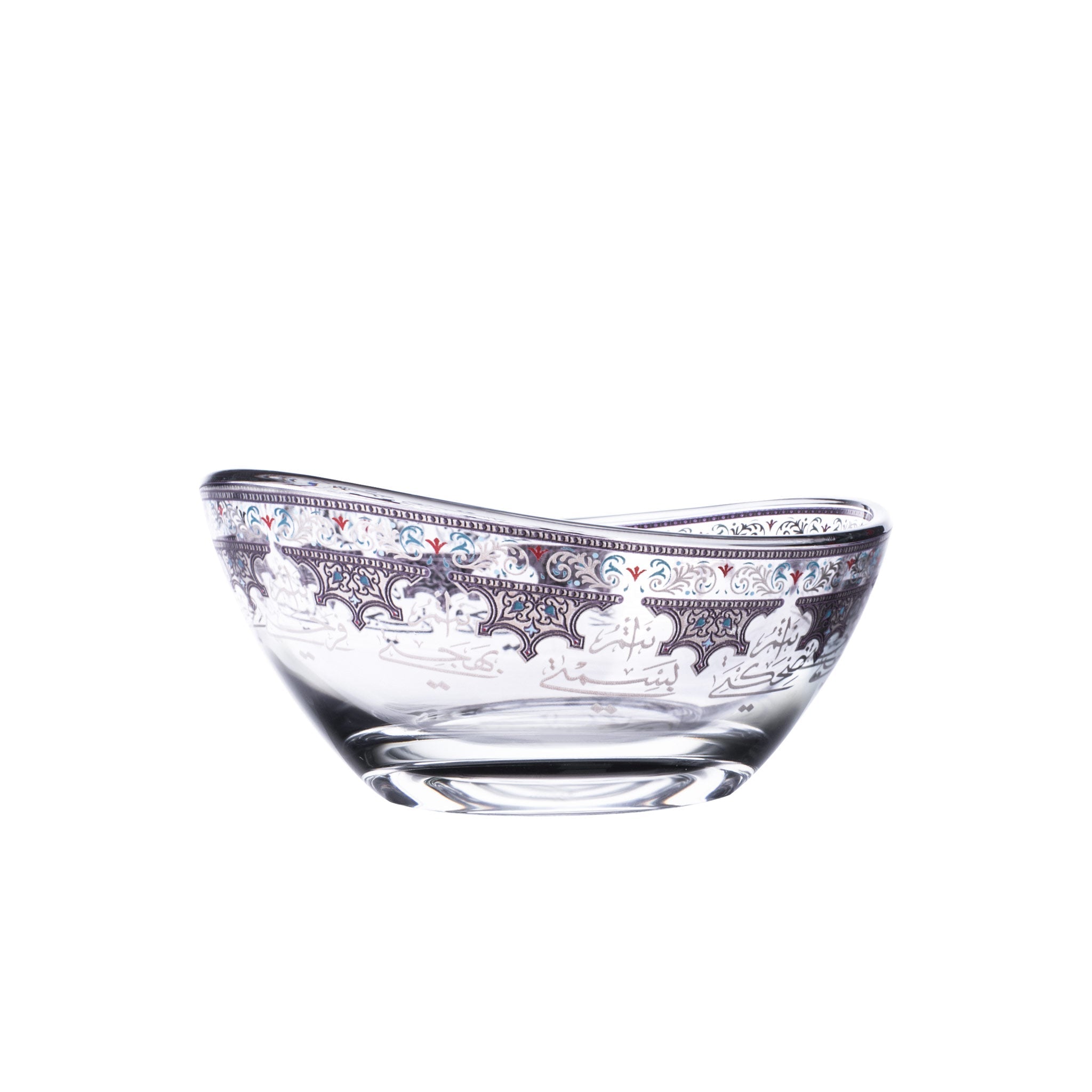 Dimlaj Suroor Set of 6 Pcs Small Serving Bowls (Platinum) | Home