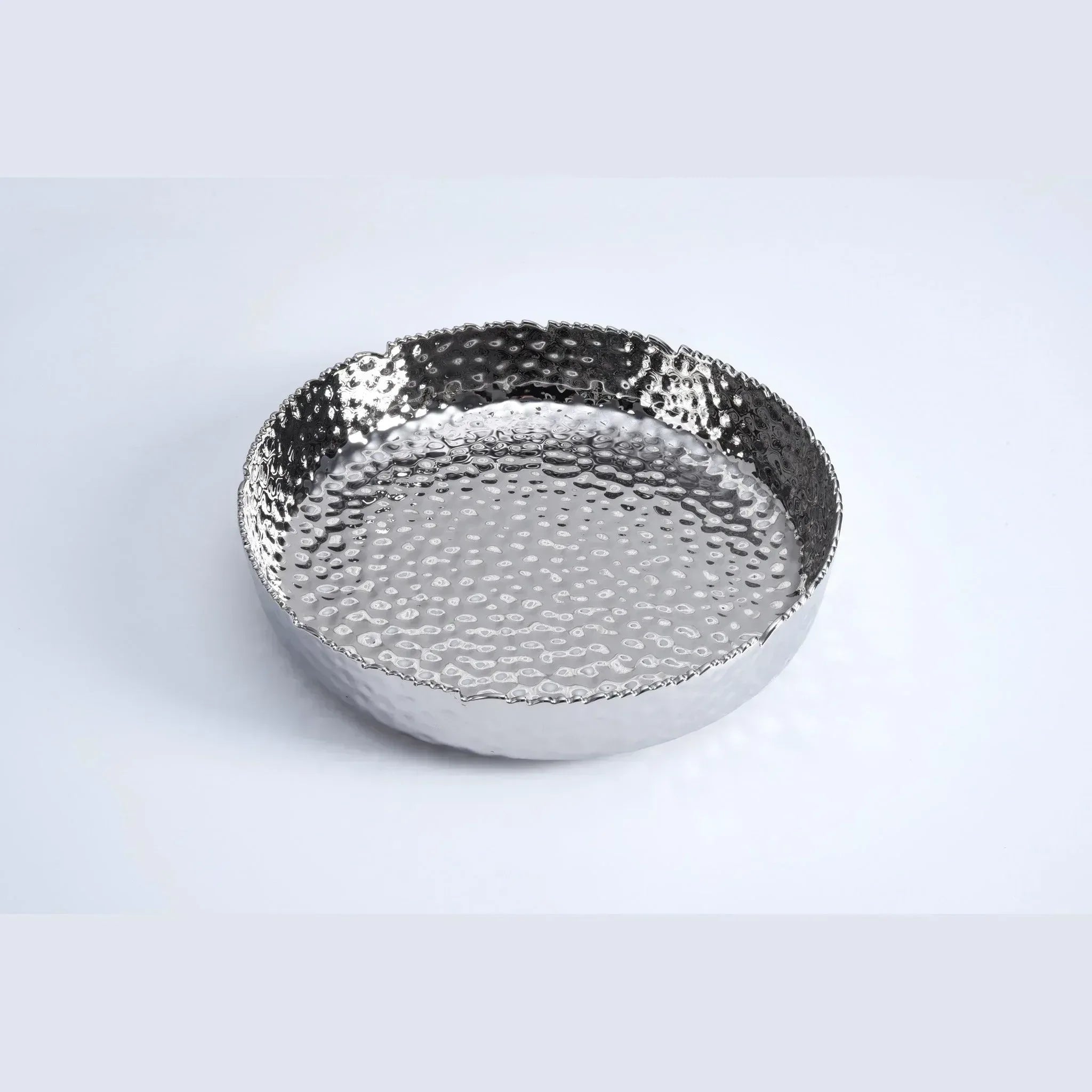 Extra Large Shallow Bowl Shiny Full Silver | Home Extra Large Shallow Bowl Shiny Full Silver | Home