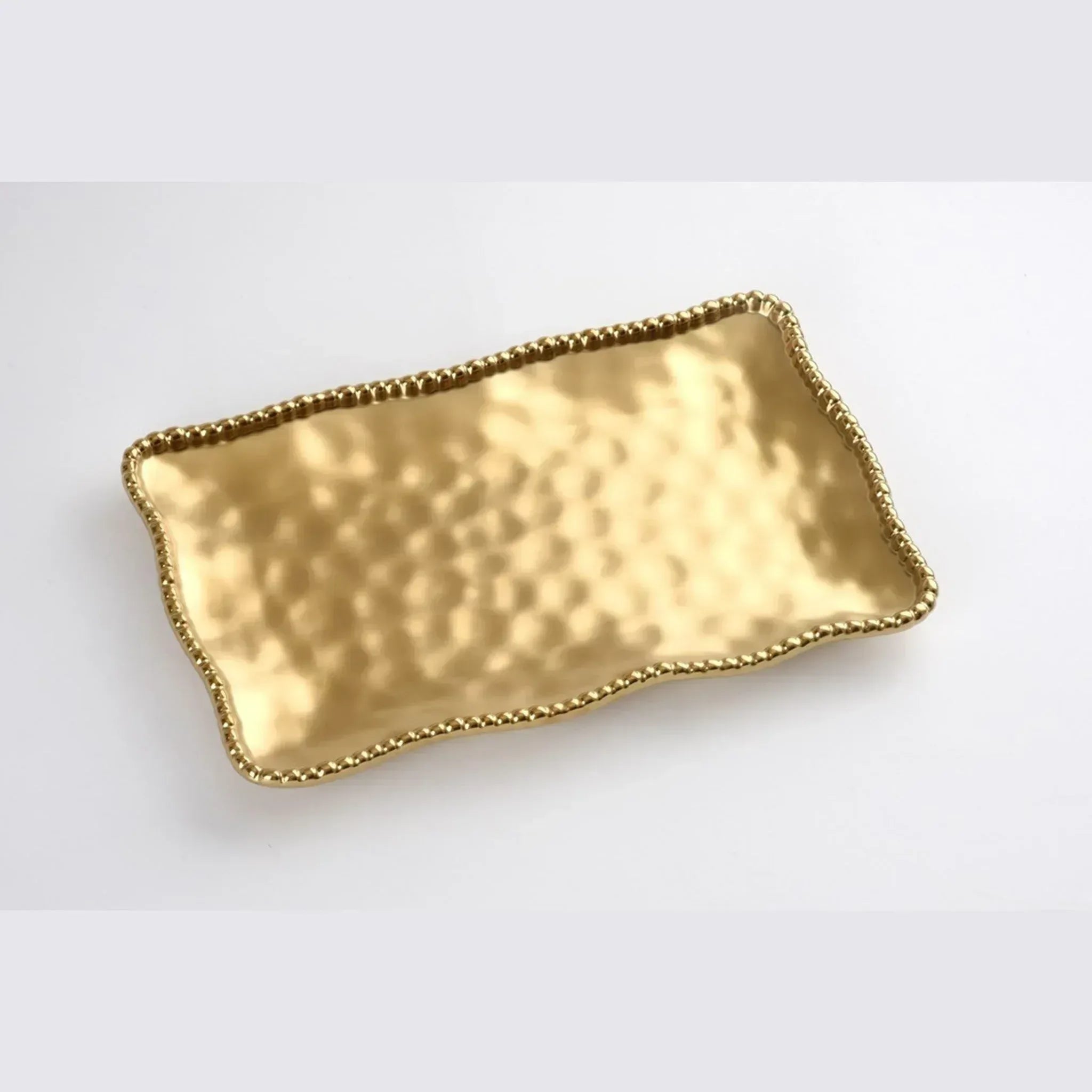 Medium Platter Matte Gold | Home
