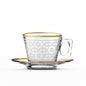 Dimlaj Ivory Set of 6 Pcs Coffee Cups - Premium Turkish Coffee Cups from Ivory By Dimlaj - Just $100! Shop online now at Dimlaj Jordan 