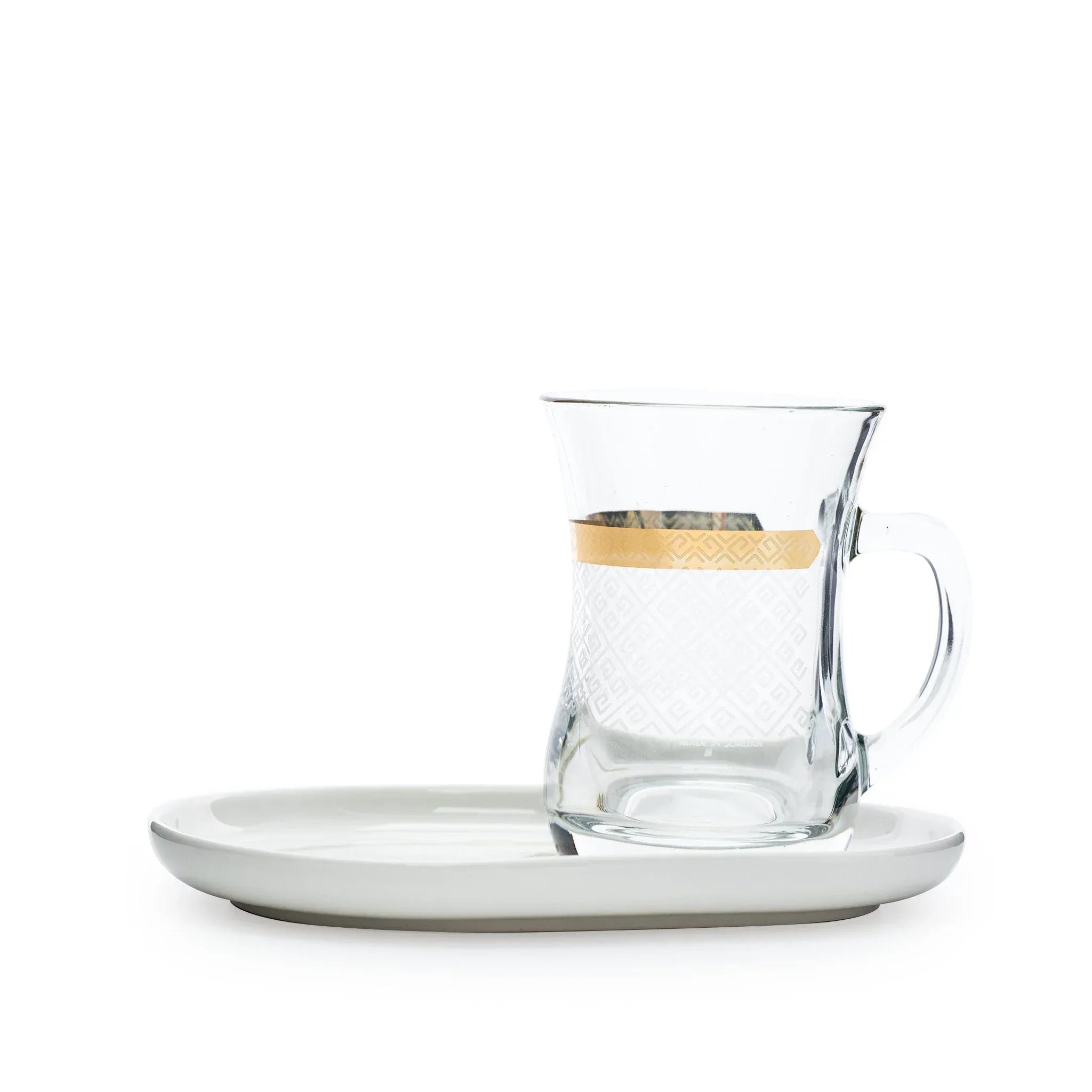 Touch Crown Set Of 4 Pcs Mugs and Saucers | Home