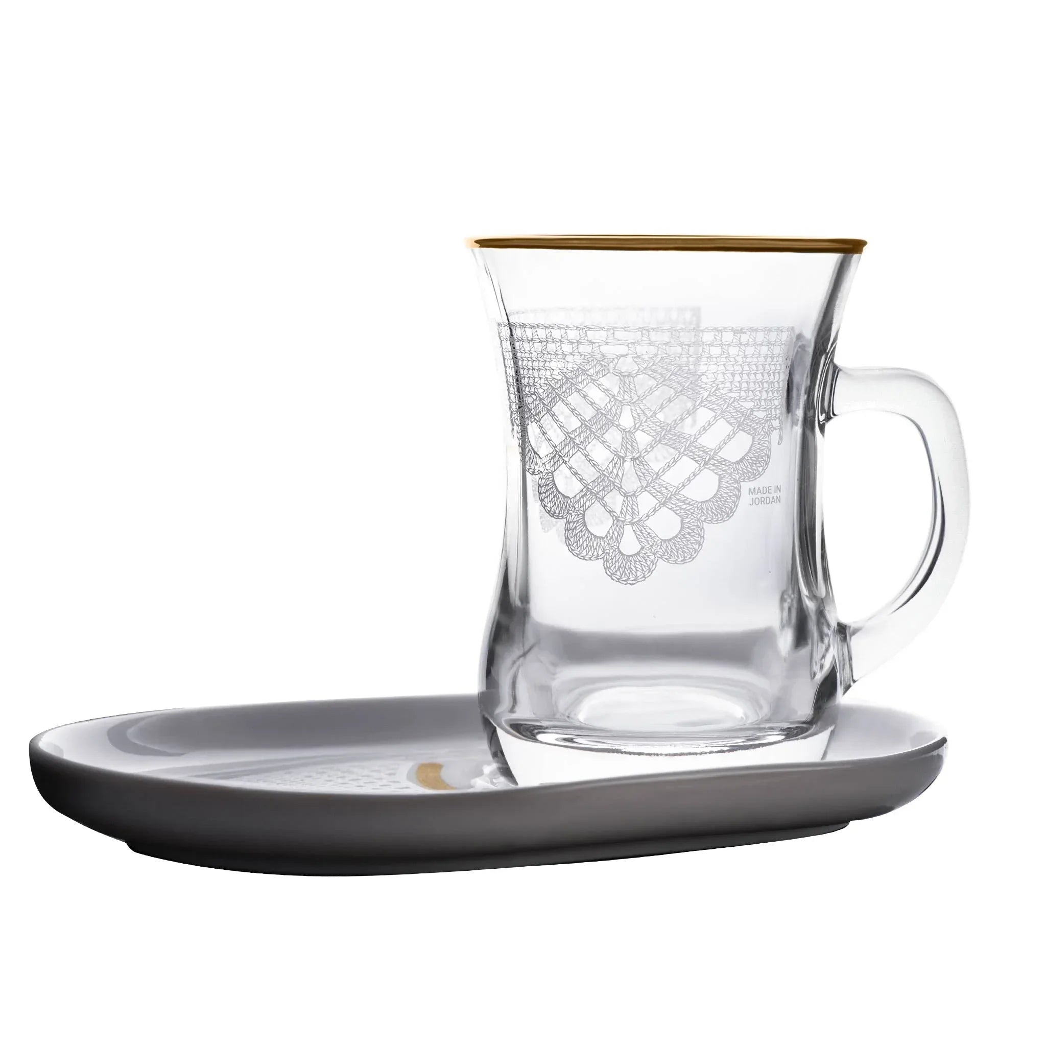 Touch Mood Set Of 4 Pcs Mugs and Saucers | Home