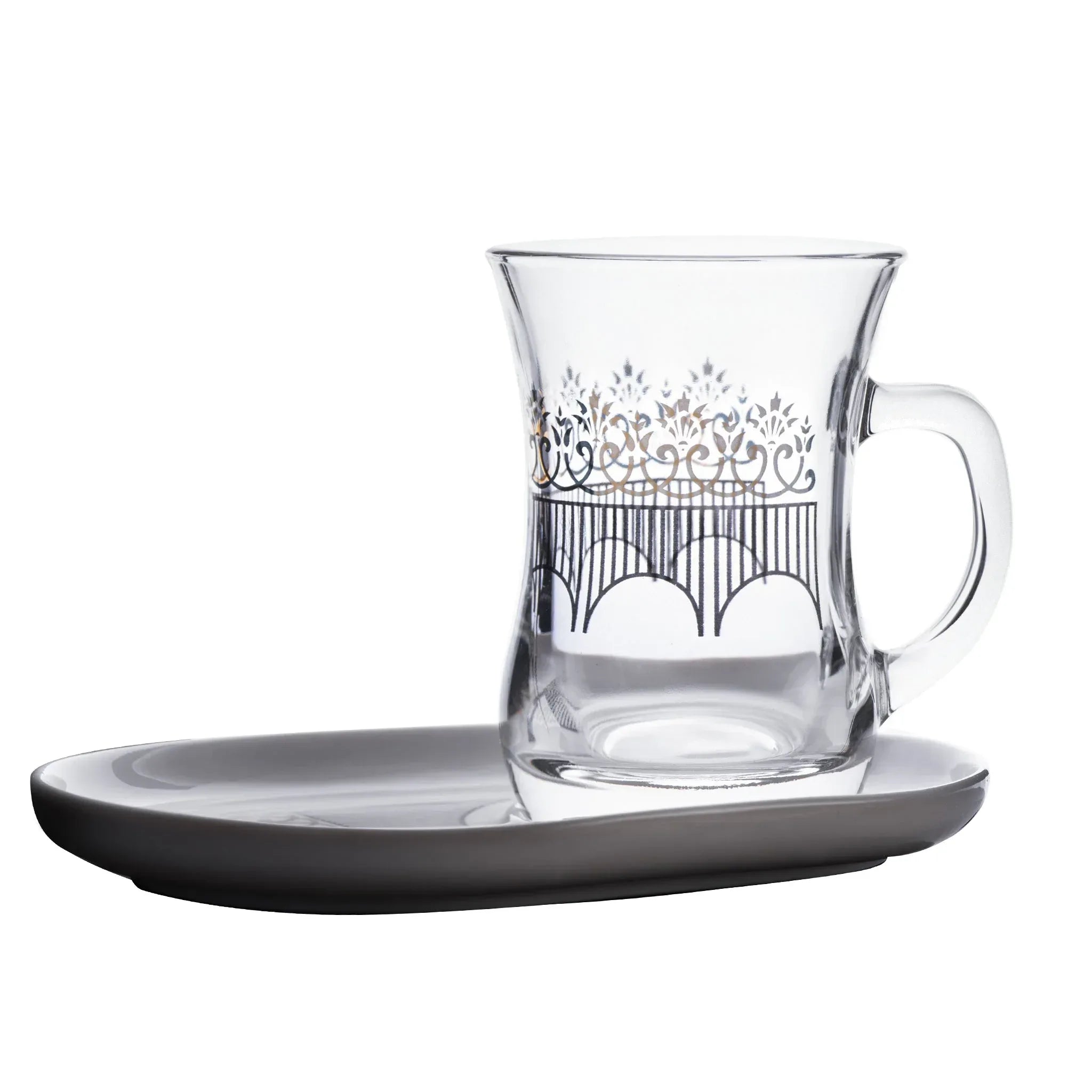 Touch Grace Set Of 4 Pcs Mugs and Saucers | Home