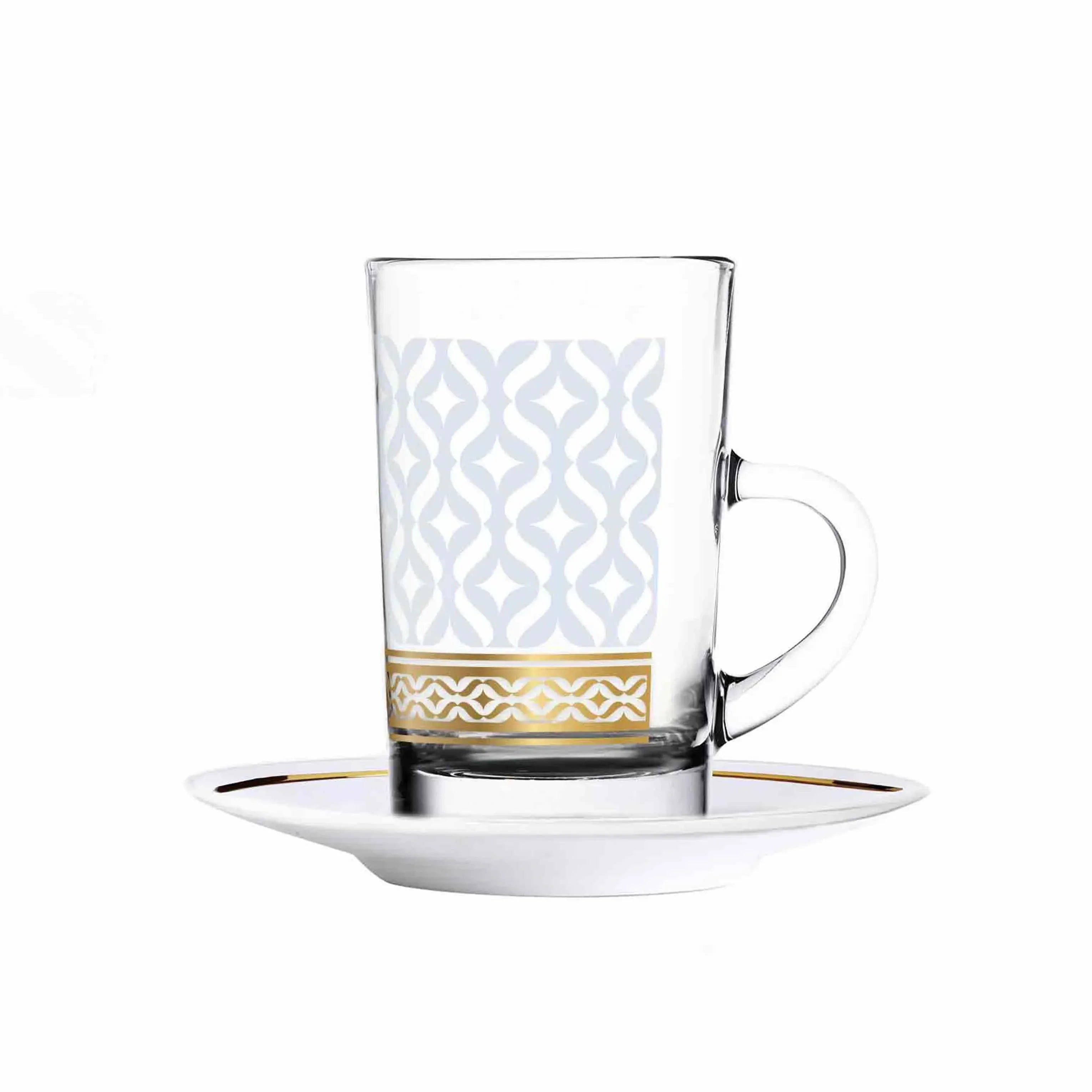 Touch Ansam Set Of 6 Pcs Tea Cups and Saucers | Home Touch Ansam Set Of 6 Pcs Tea Cups and Saucers | Home