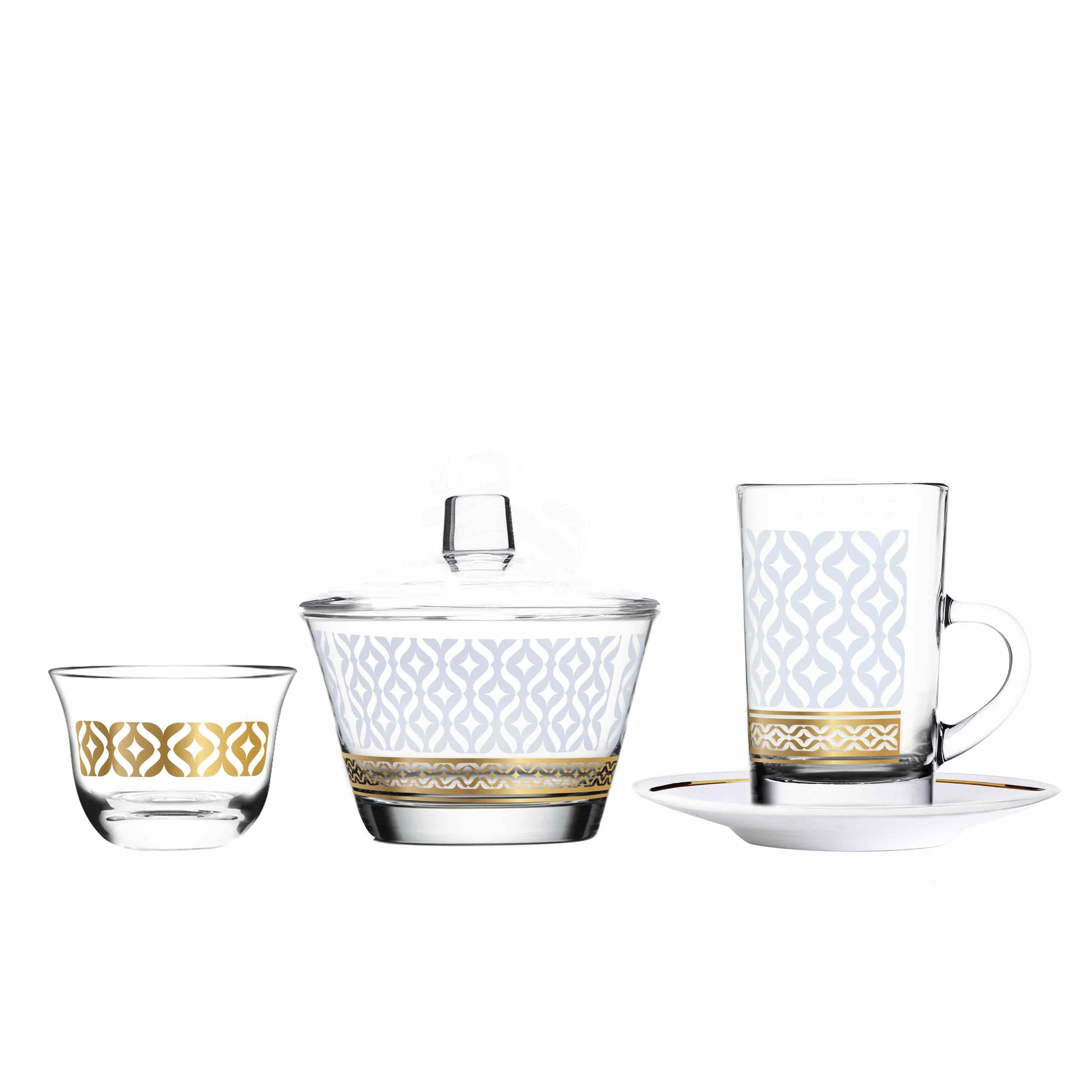 Touch Ansam Set of 20 Pcs Assorted Serveware | Home