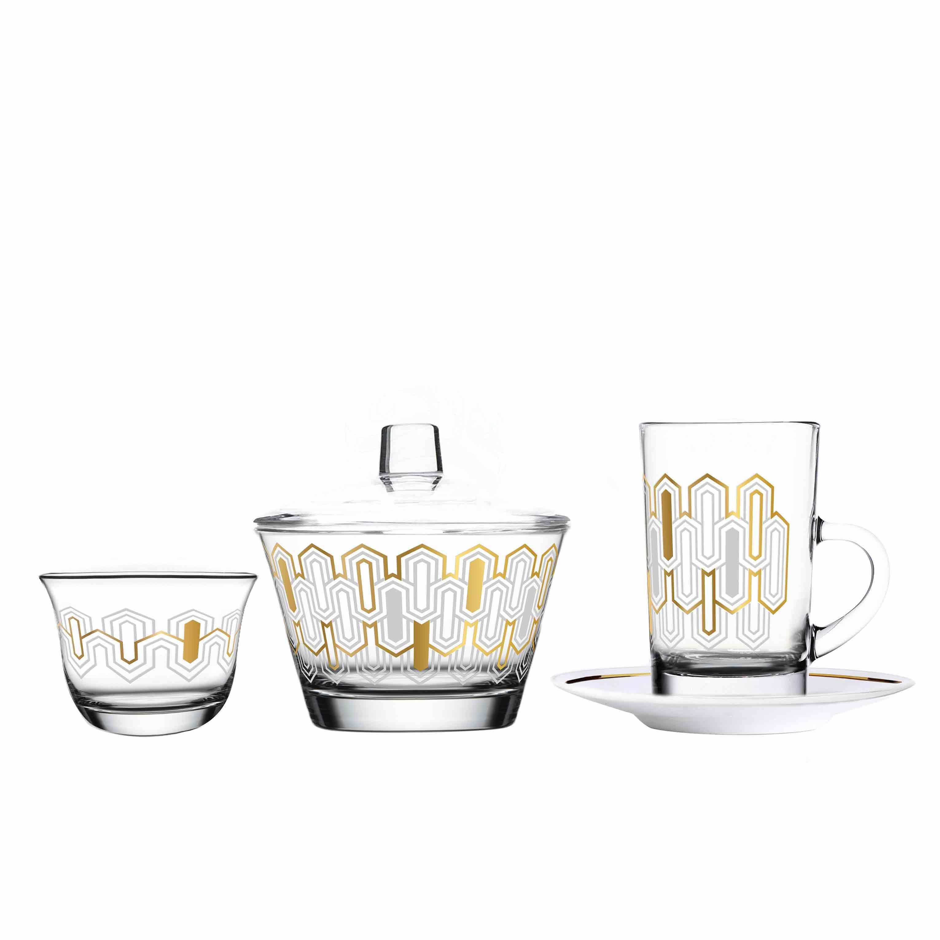 Touch Basalt Set of 20 Pcs Assorted Serveware | Home