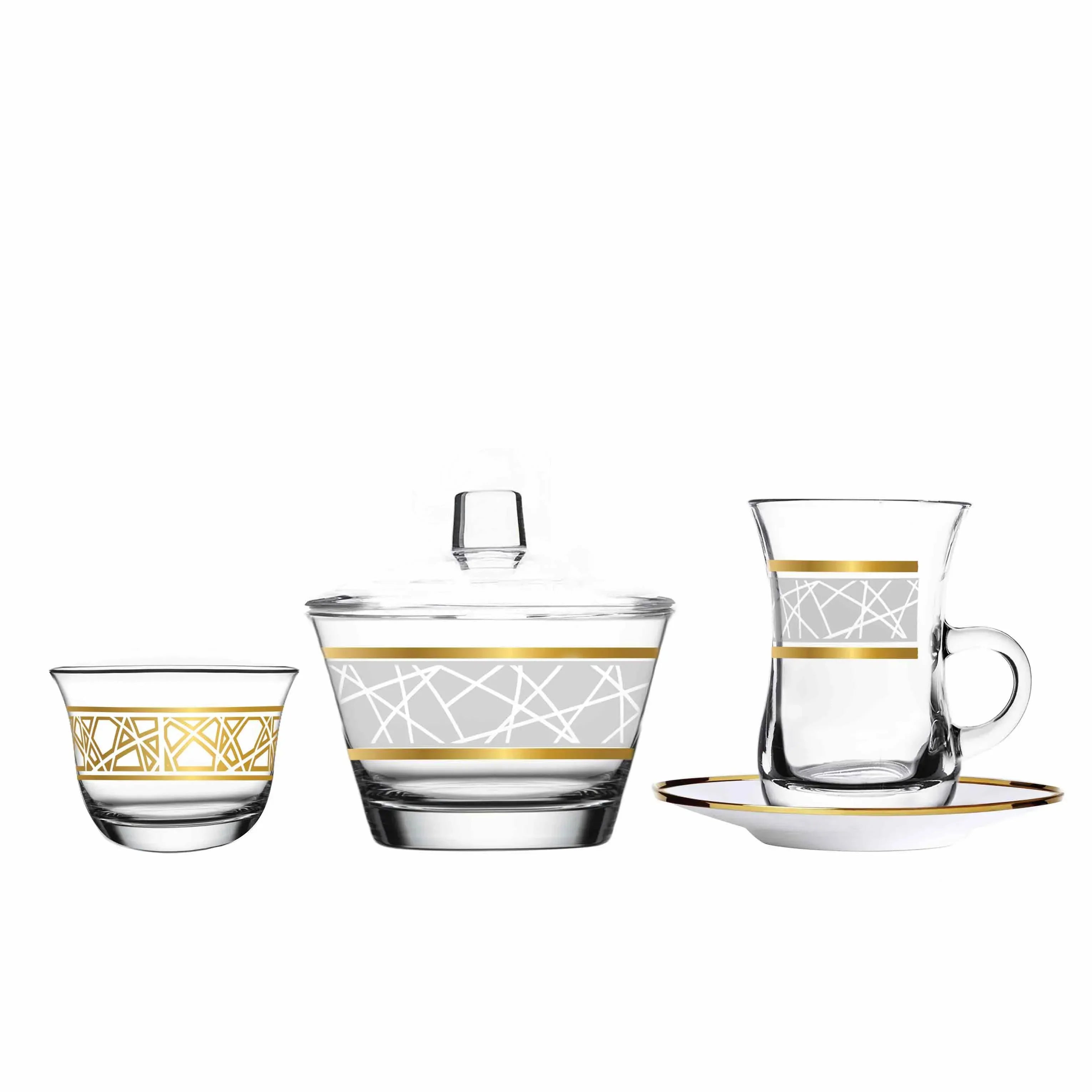 Touch Elena Set of 20 Pcs Assorted Serveware | Home Touch Elena Set of 20 Pcs Assorted Serveware | Home