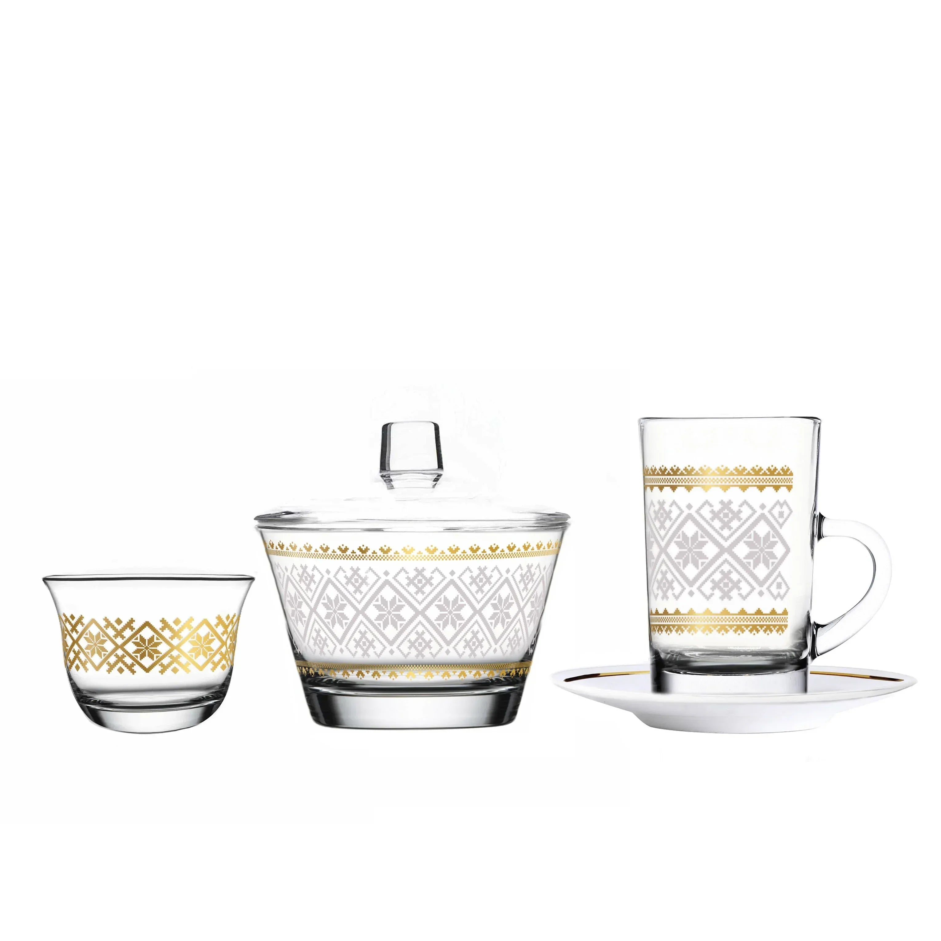 Touch Heritage Set of 20 Pcs Assorted Serveware | Home