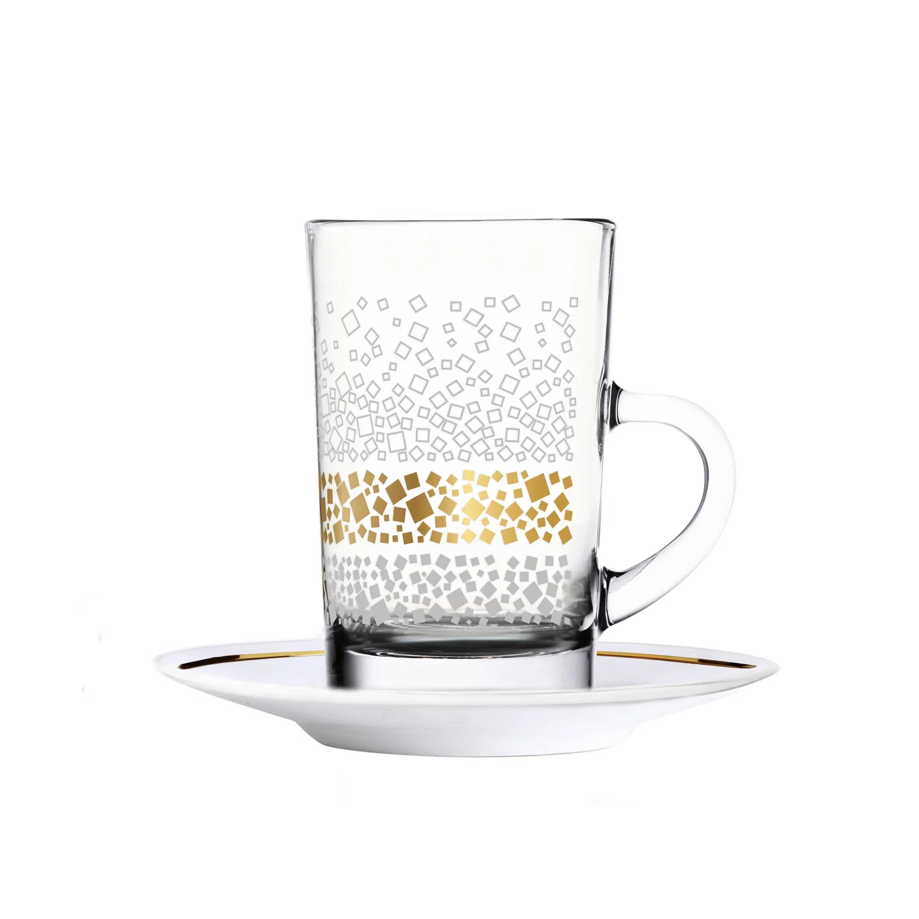 Touch Dunes Set Of 6 Pcs Tea Cups and Saucers | Home