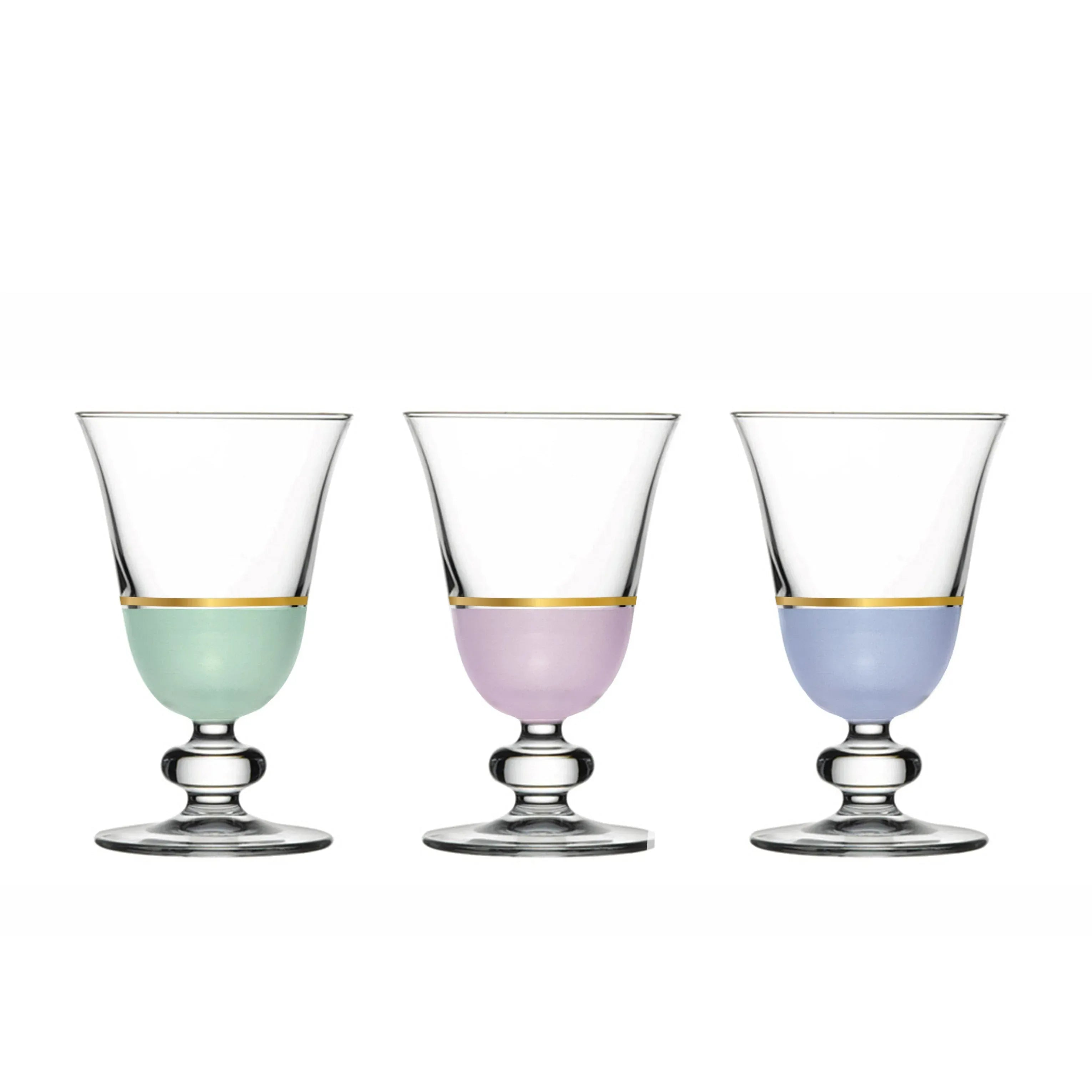 Touch Luminous Set of 6 Pcs Goblet Stems | Home Touch Luminous Set of 6 Pcs Goblet Stems | Home