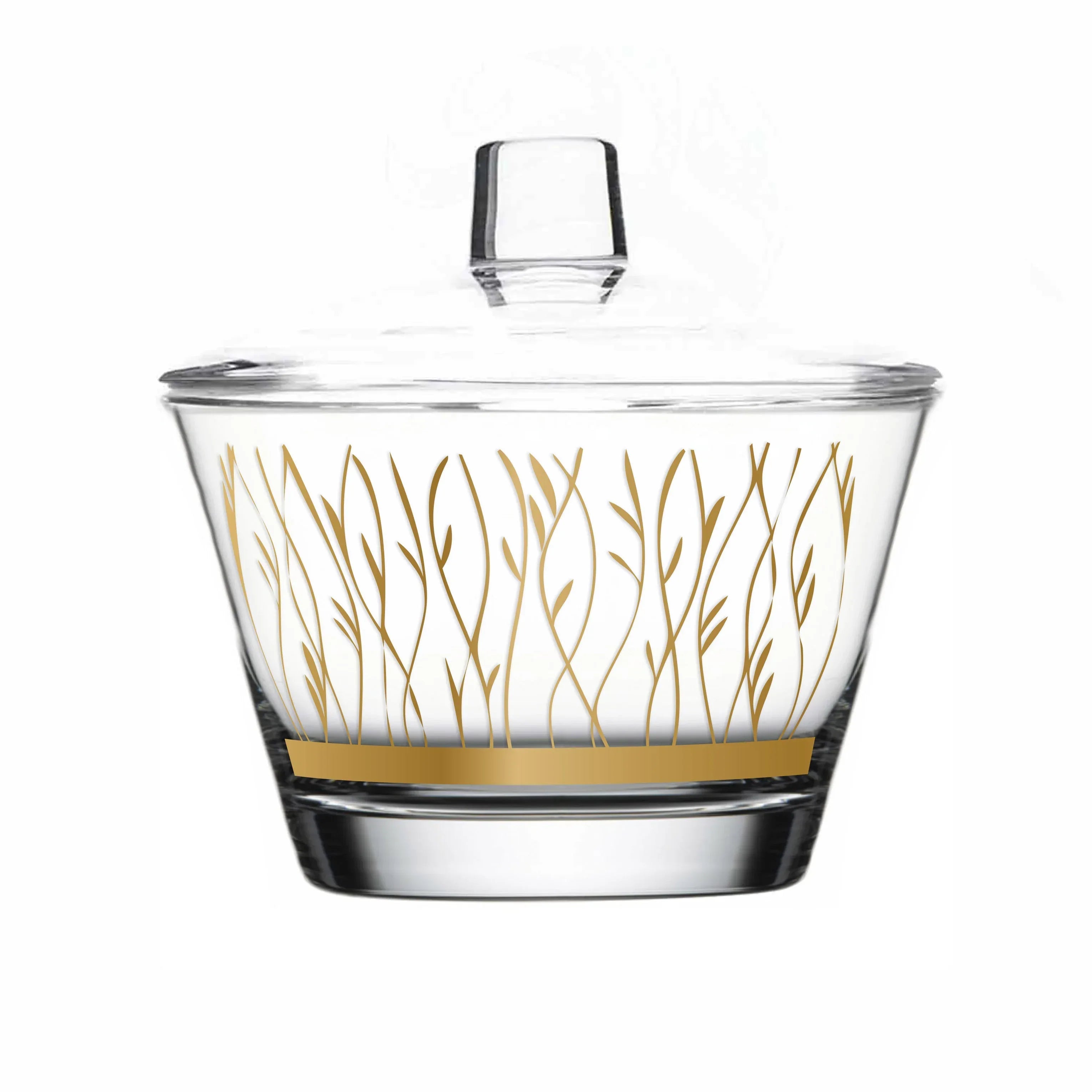 Touch Golden Ivy Set Of 4 Pcs Serving Bowls With Lid | Home