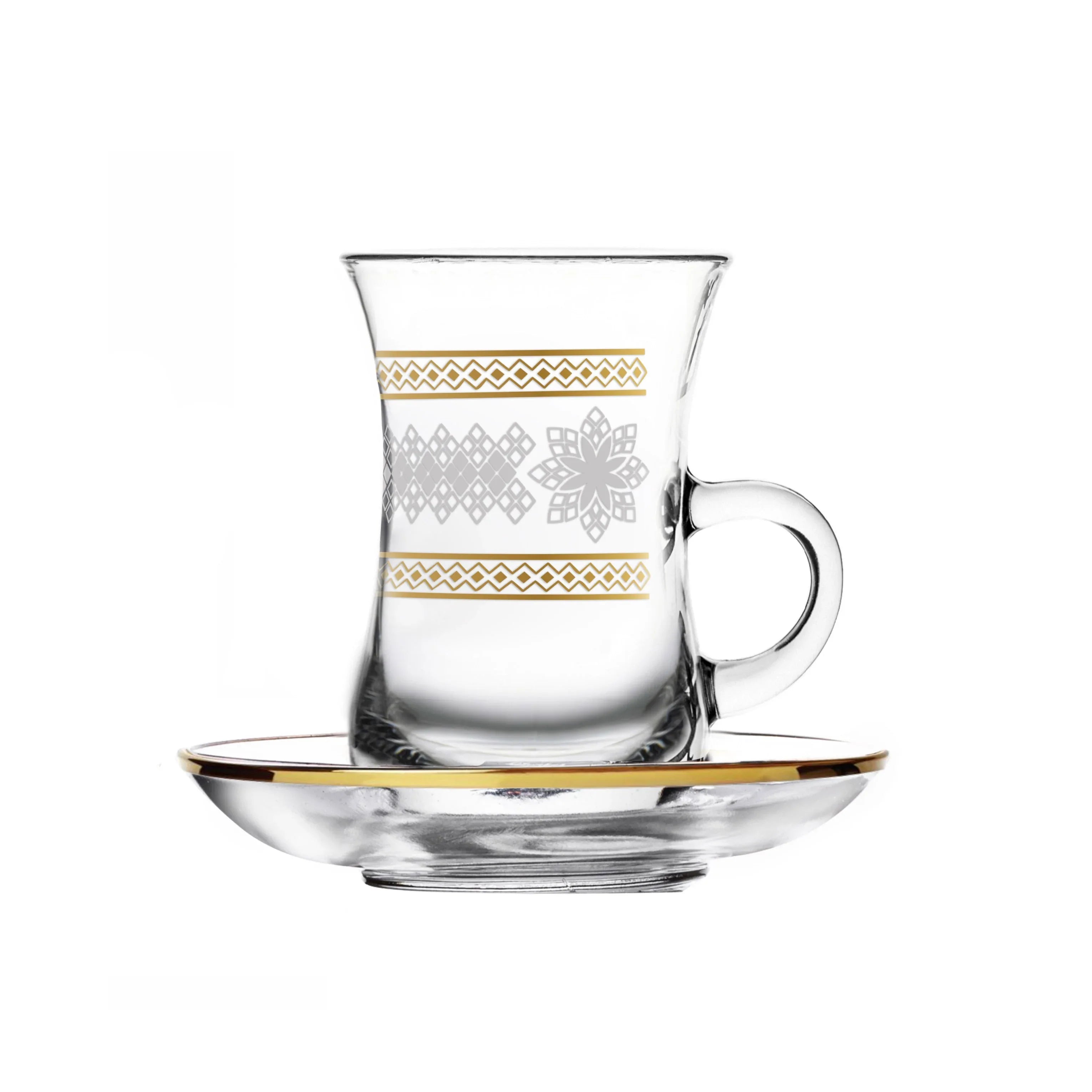 Touch Essence Set Of 6 Pcs Tea Cups and Saucers | Home