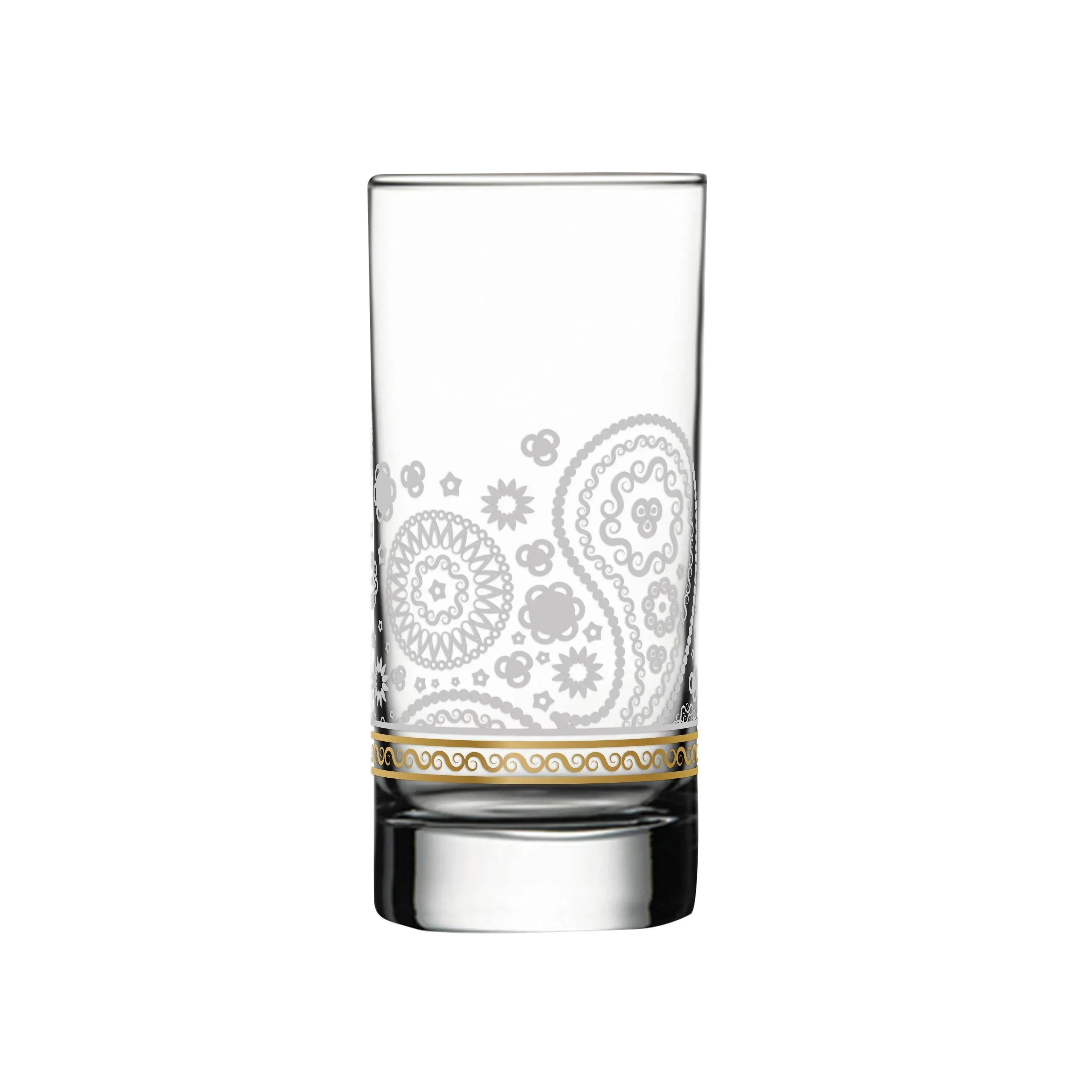 Touch Paisley Set Of 6 Pcs Tumblers | Home Touch Paisley Set Of 6 Pcs Tumblers | Home