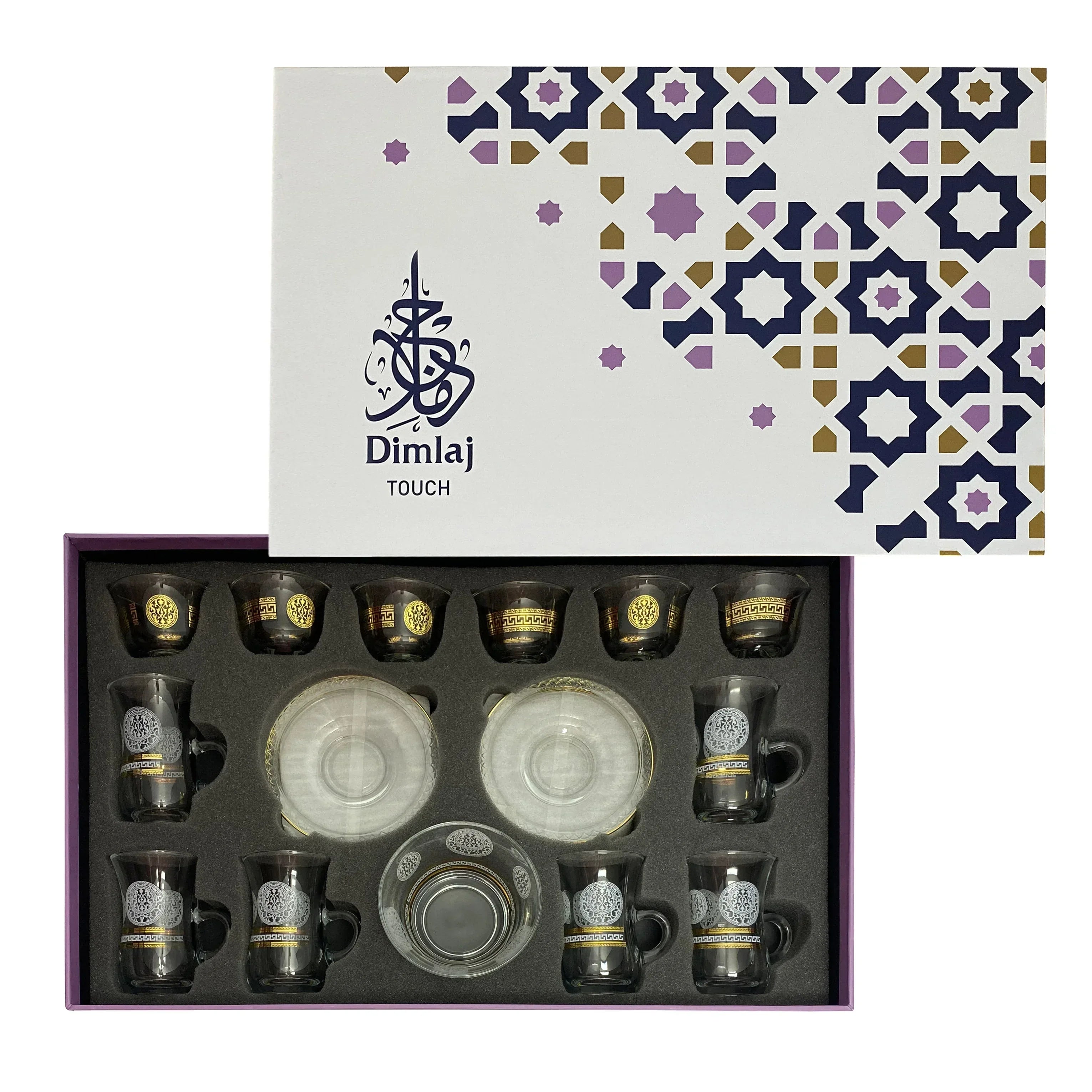 Touch Crest Set of 19 Pcs Assorted Serveware | Home Touch Crest Set of 19 Pcs Assorted Serveware | Home