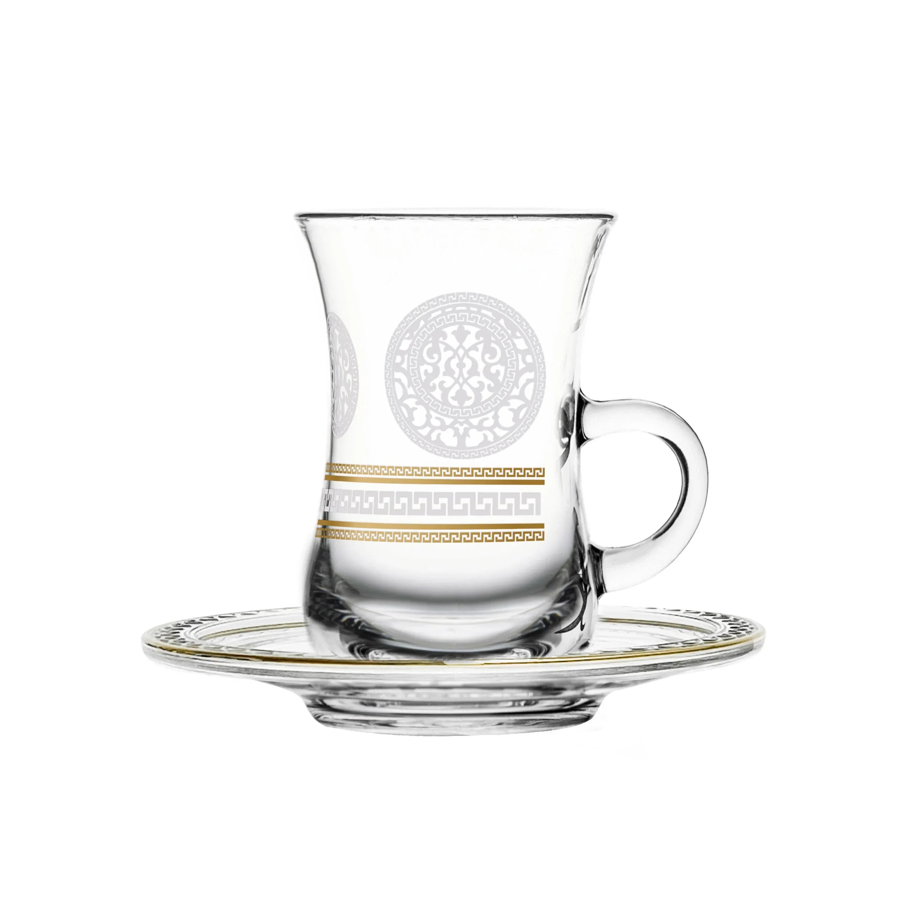 Touch Crest Set Of 6 Pcs Tea Cups and Saucers | Home