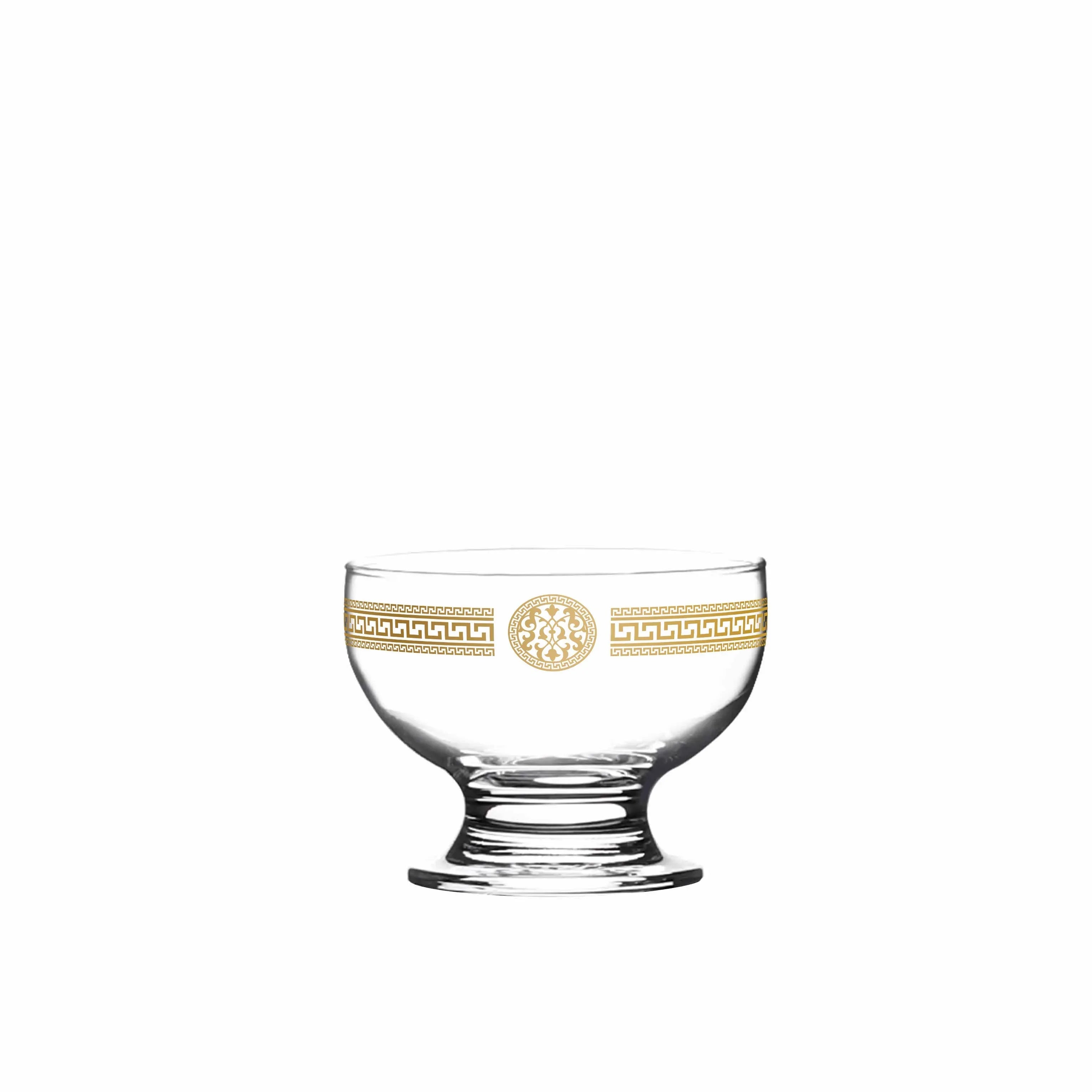 Touch Crest Set Of 4 Pcs Ice-cream Cups | Home Touch Crest Set Of 4 Pcs Ice-cream Cups | Home