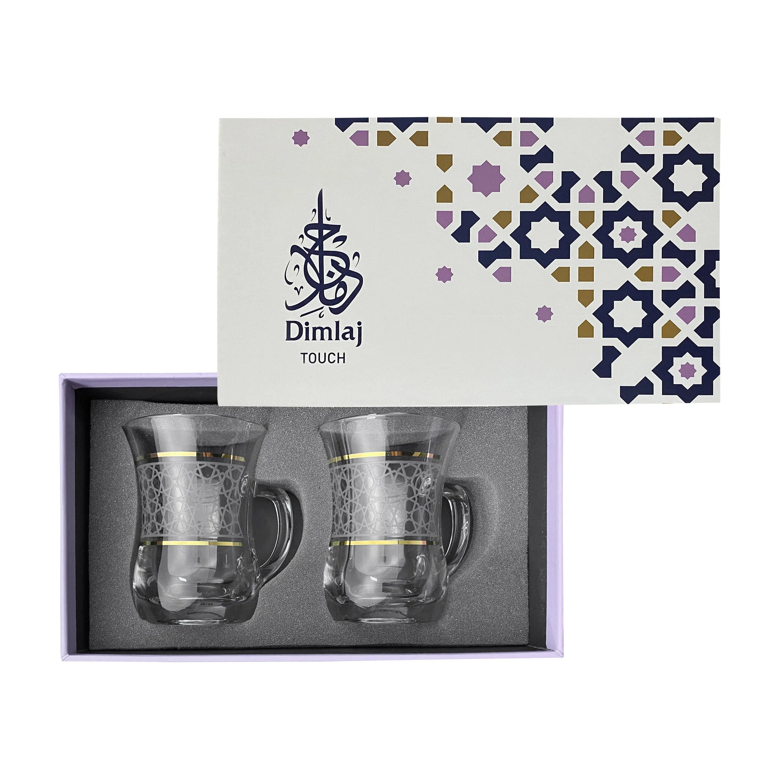 Touch Azha Set Of 2 Pcs Mugs | Home Touch Azha Set Of 2 Pcs Mugs | Home
