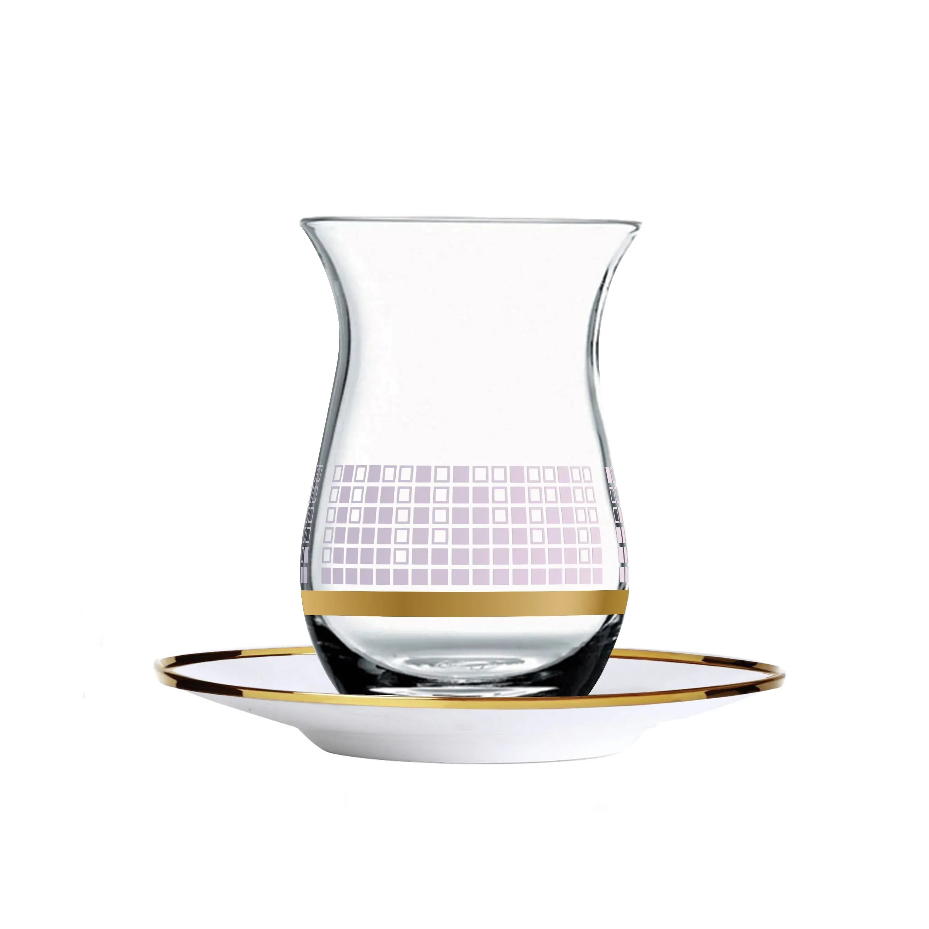 Touch Flow Set Of 6 Pcs Tea Cups and Saucers | Home