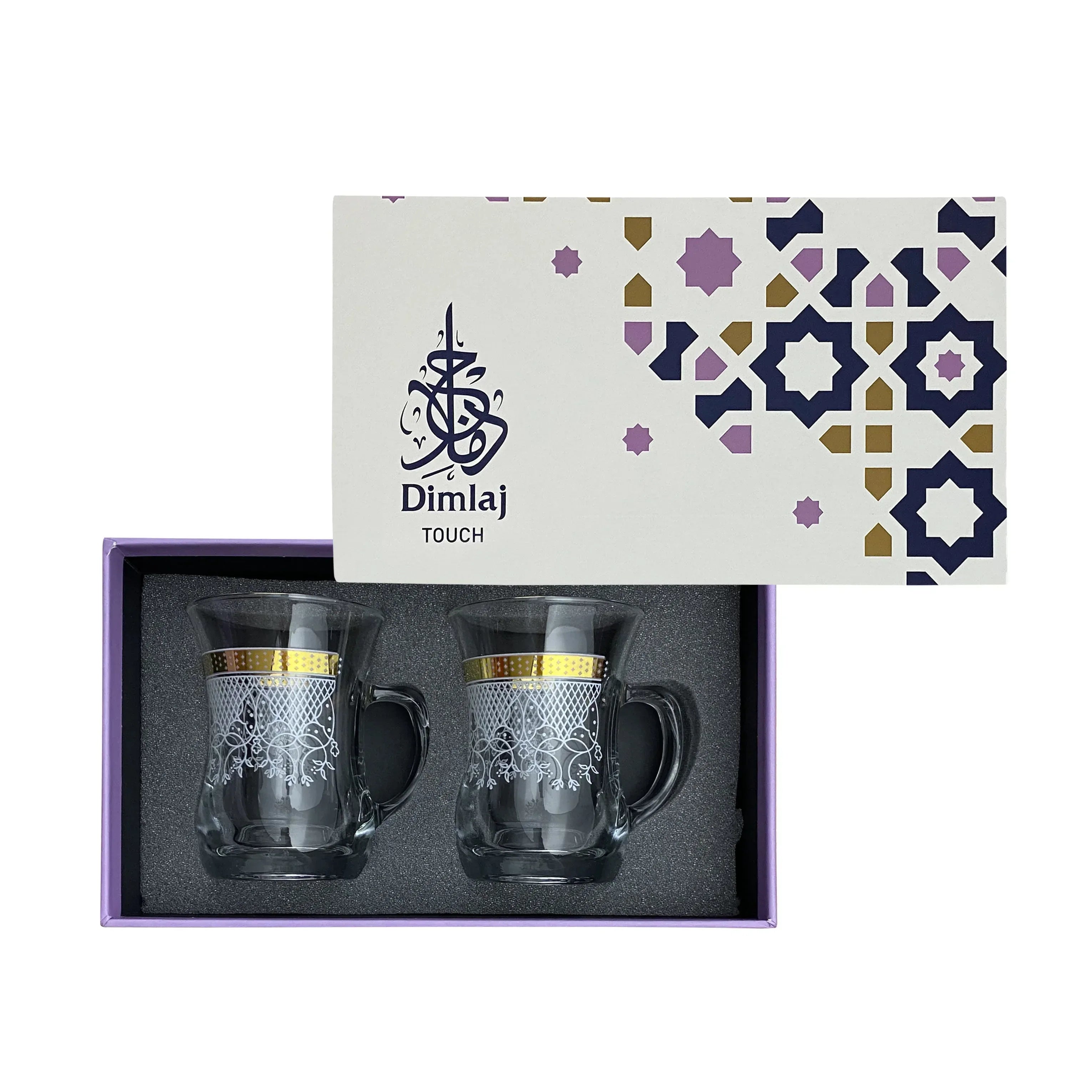 Touch Sitara Set Of 2 Pcs Mugs | Home Touch Sitara Set Of 2 Pcs Mugs | Home