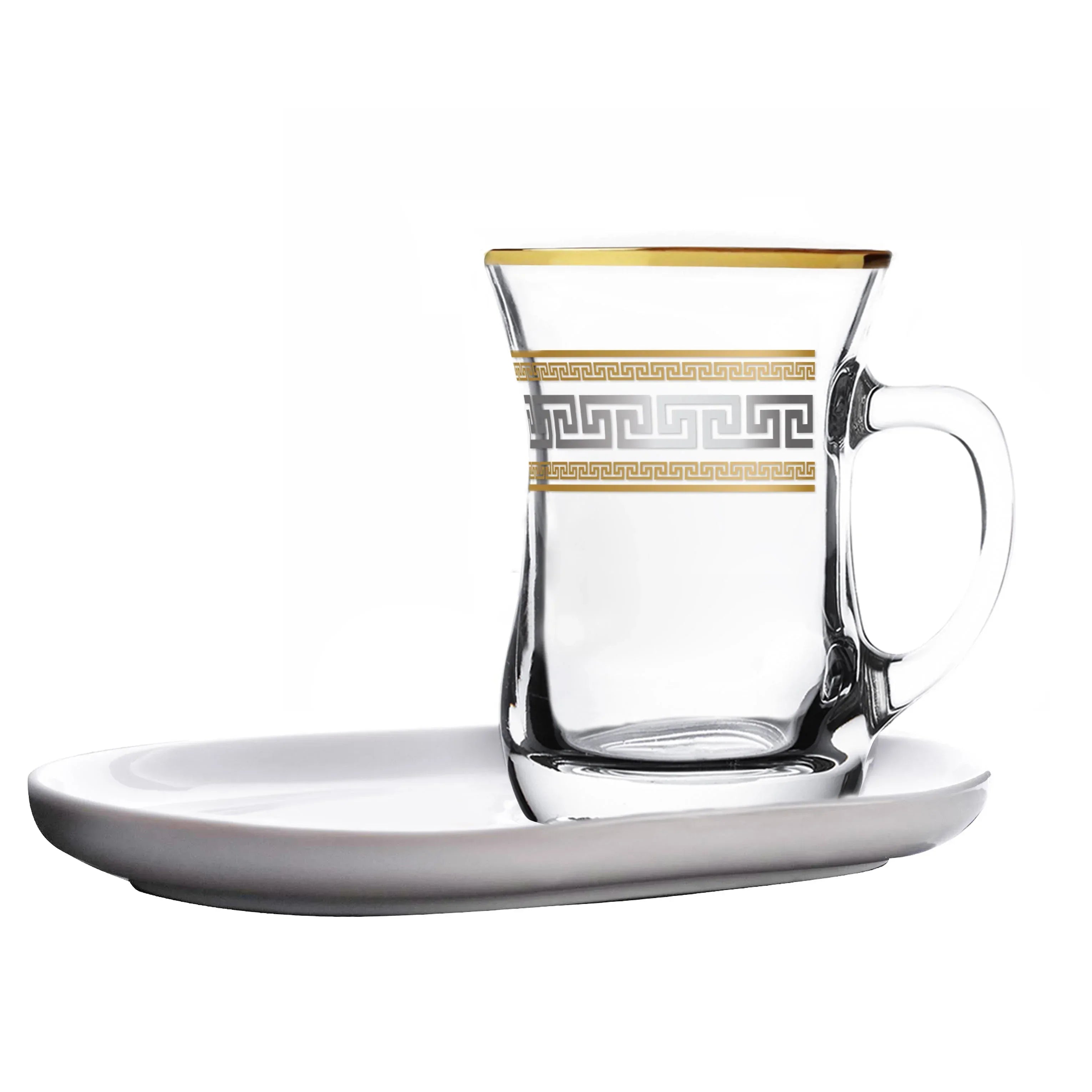 Touch Minerva Set Of 4 Pcs Mugs and Saucers | Home