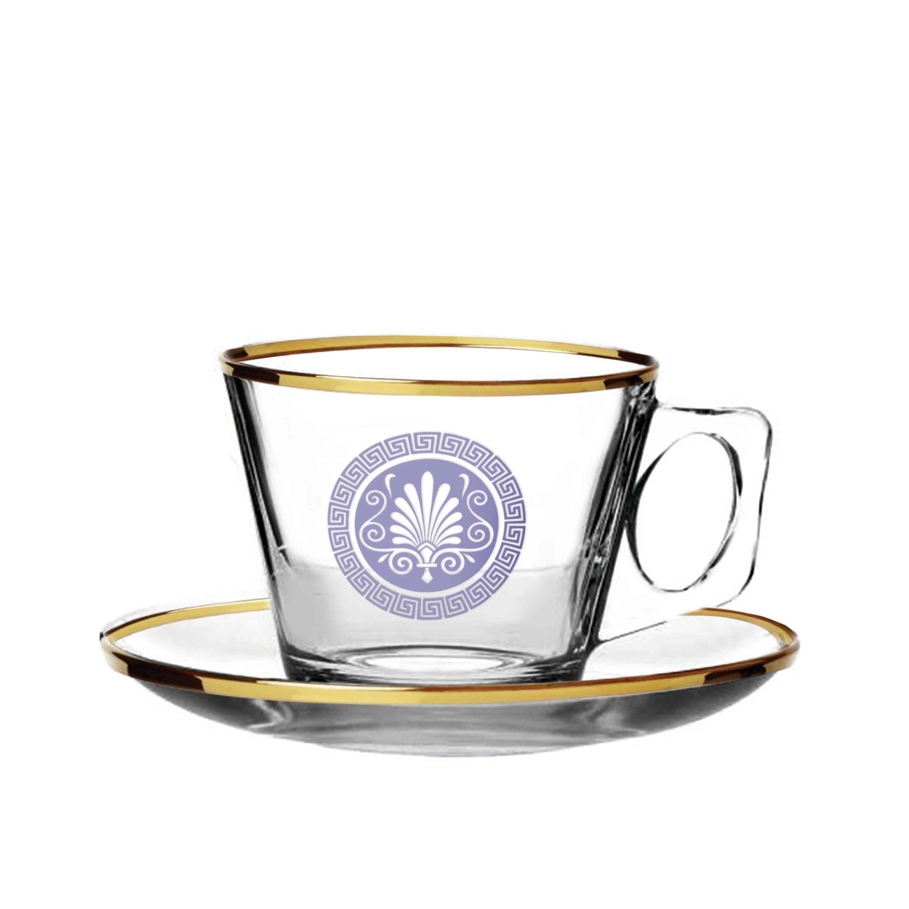 Touch Legend Set of 6 Pcs Coffee Cups and Saucers | Home