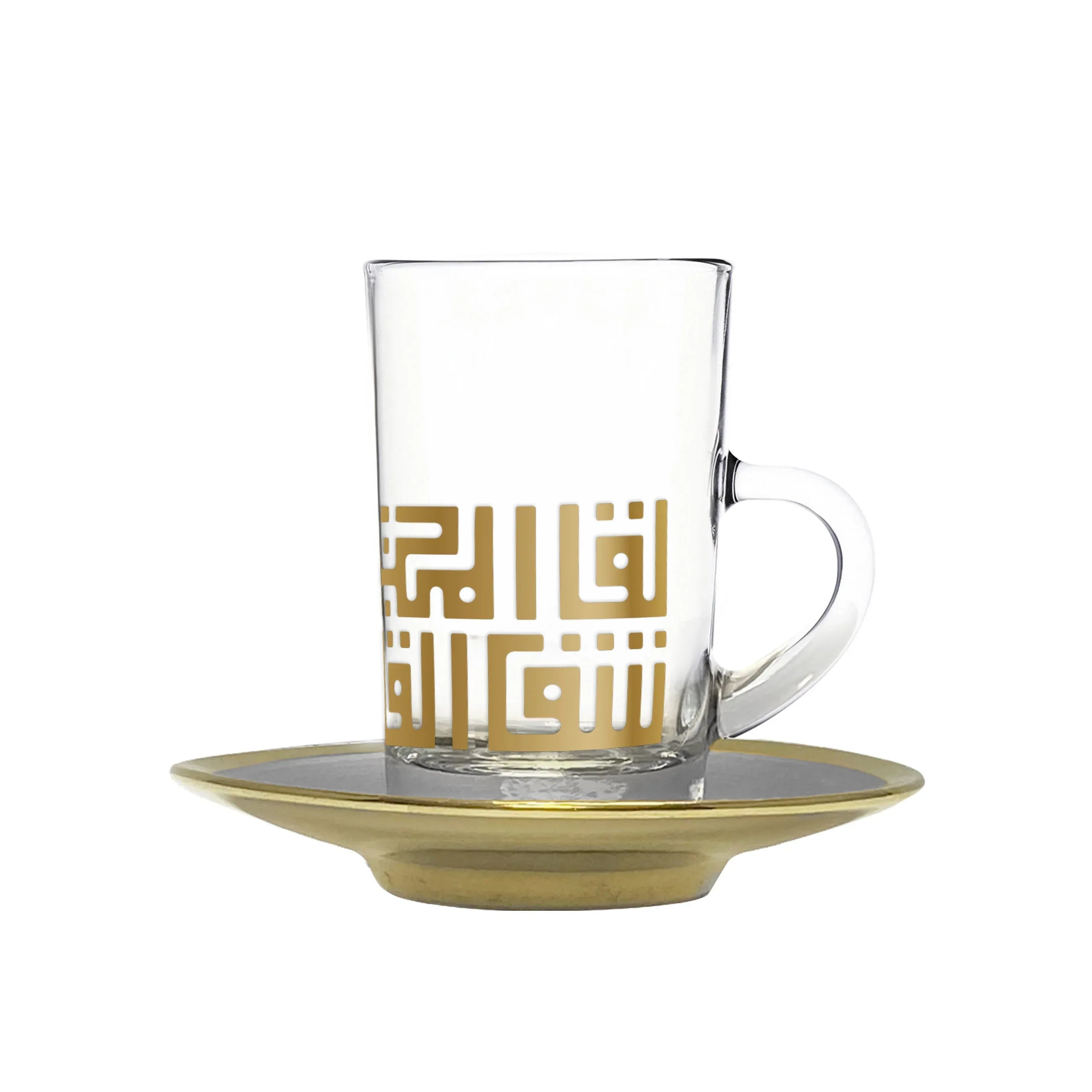 Touch Spirit Set Of 6 Pcs Tea Cups and Saucers | Home Touch Spirit Set Of 6 Pcs Tea Cups and Saucers | Home