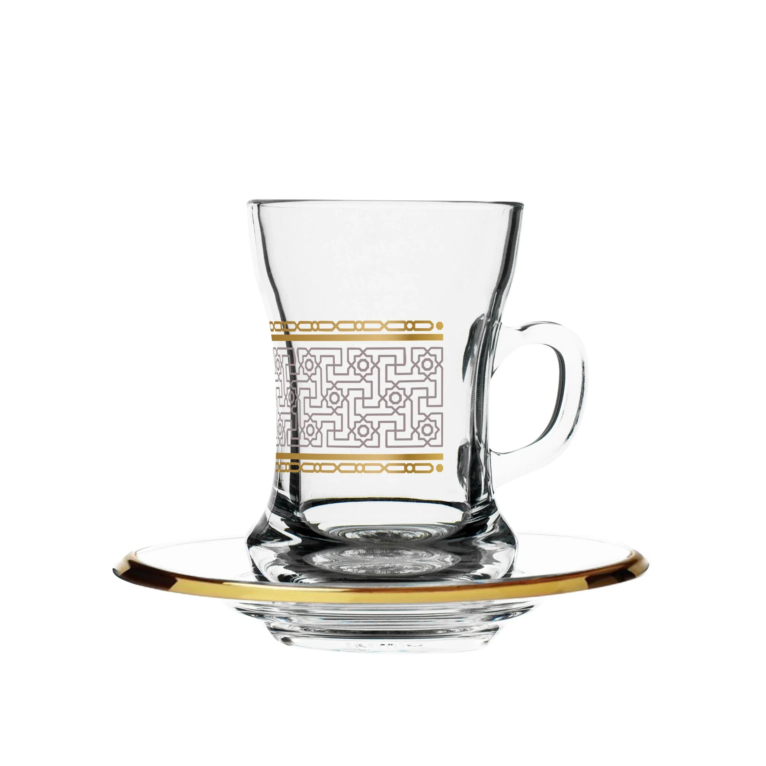 Touch Yaqout Set Of 6 Pcs Tea Cups and Saucers | Home