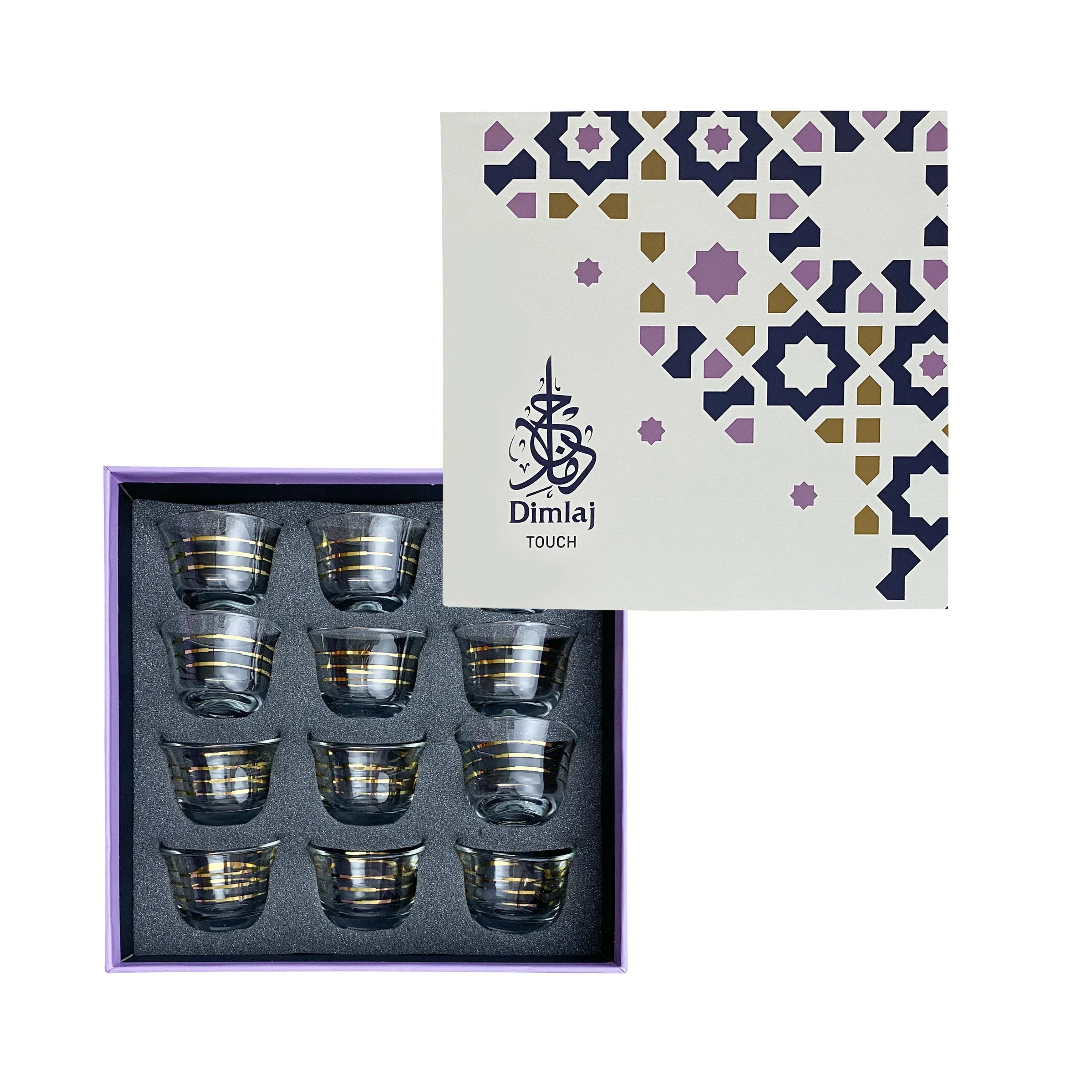 Touch Twin Set Of 12 Pcs Cawa Cups | Home Touch Twin Set Of 12 Pcs Cawa Cups | Home
