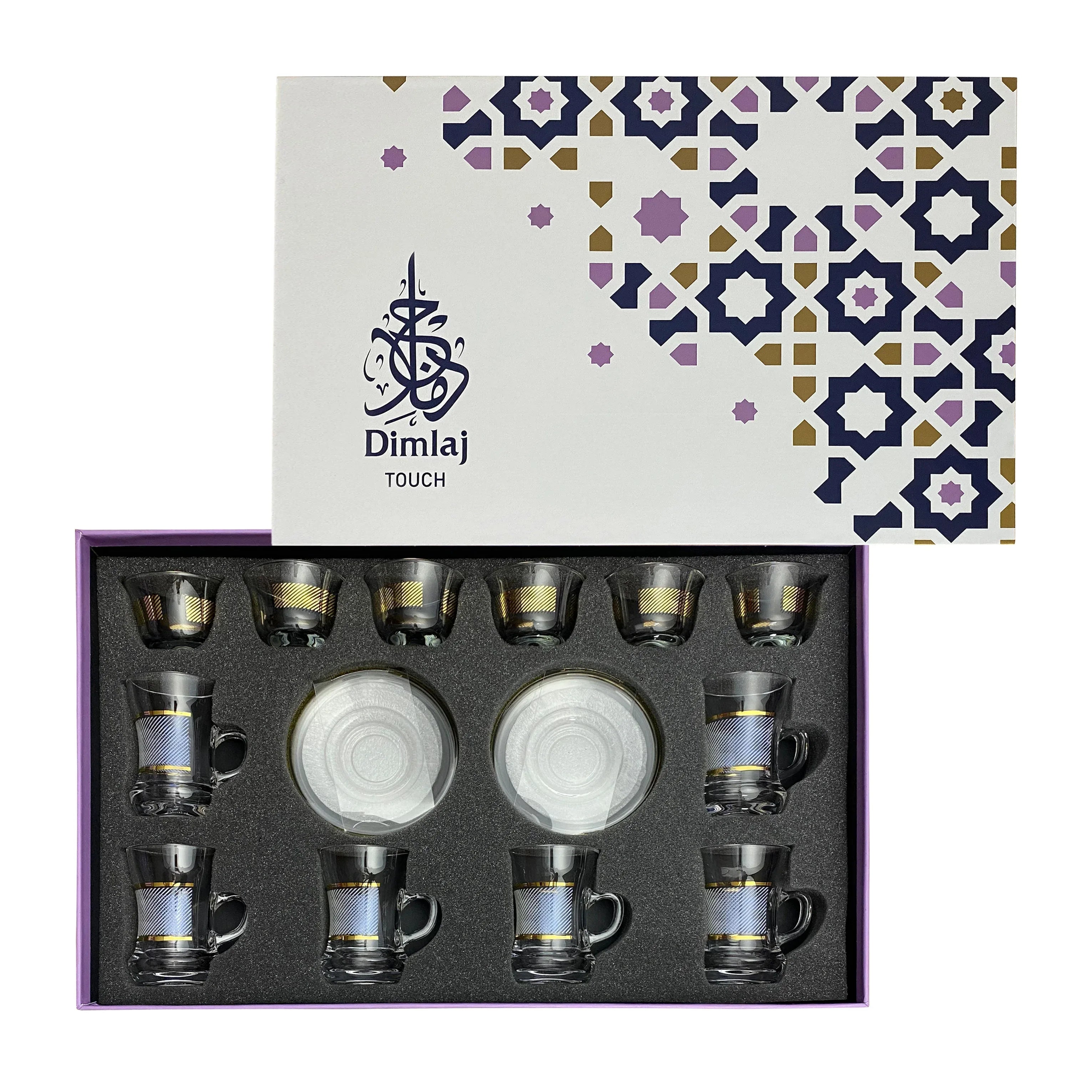 Touch Nirvana Set of 18 Pcs Assorted Drinkware | Home Touch Nirvana Set of 18 Pcs Assorted Drinkware | Home