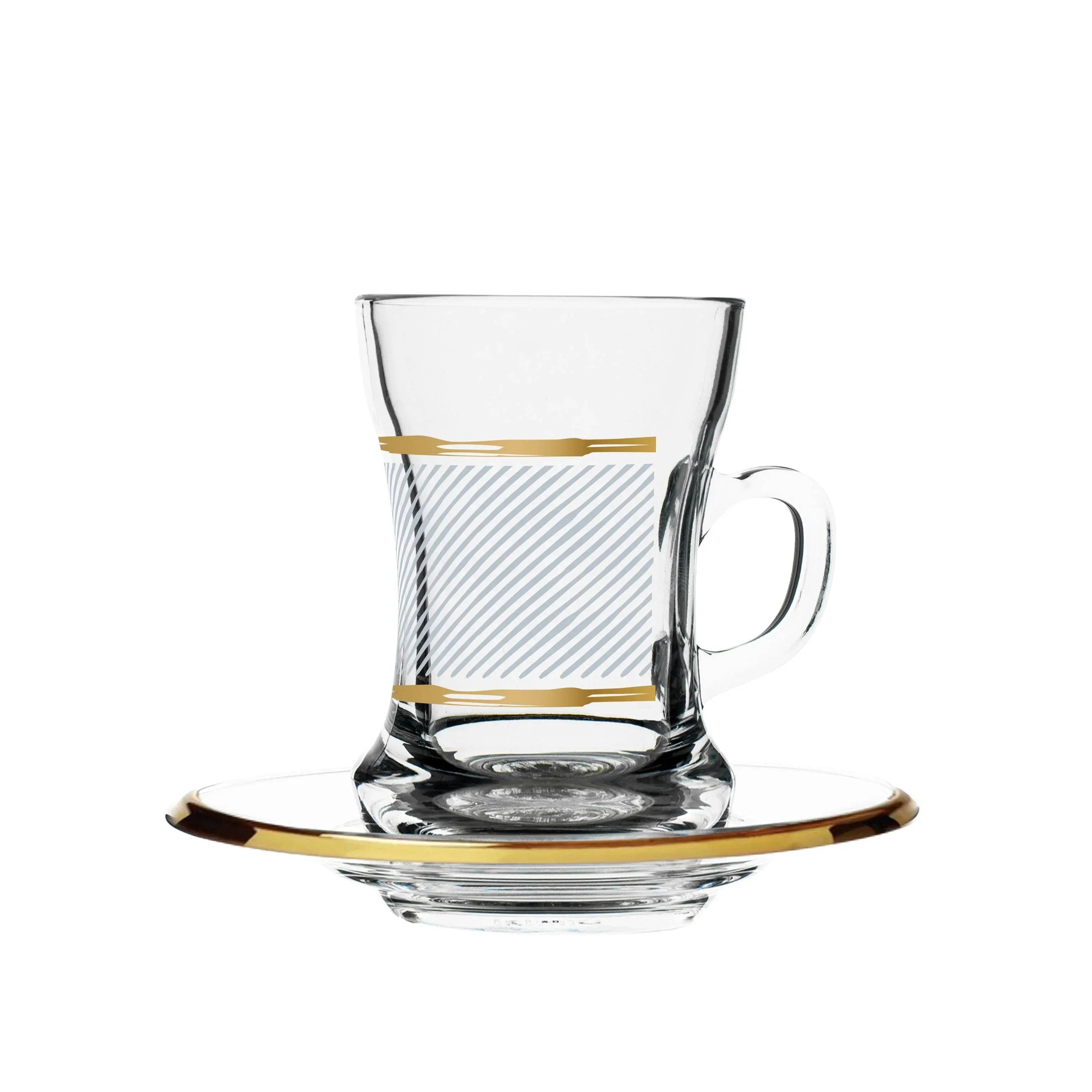Touch Nirvana Set Of 6 Pcs Tea Cups and Saucers | Home