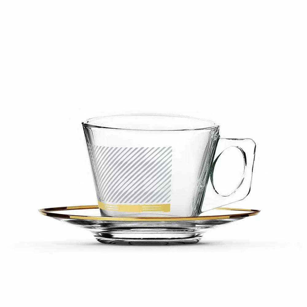 Touch Nirvana Set Of 6 Pcs Espresso Cups And Saucers | Home