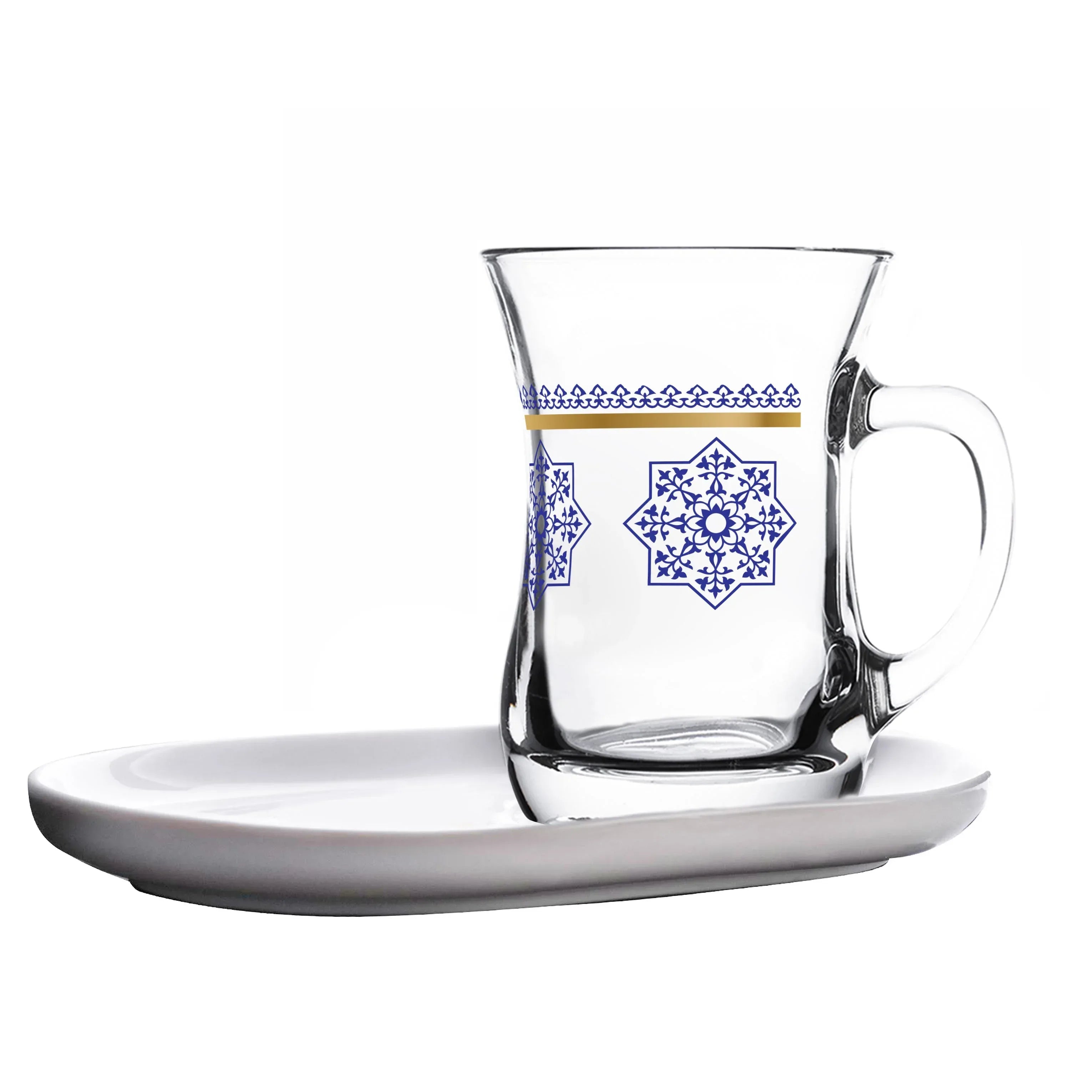 Touch Aster Set Of 4 Pcs Mugs and Saucers | Home