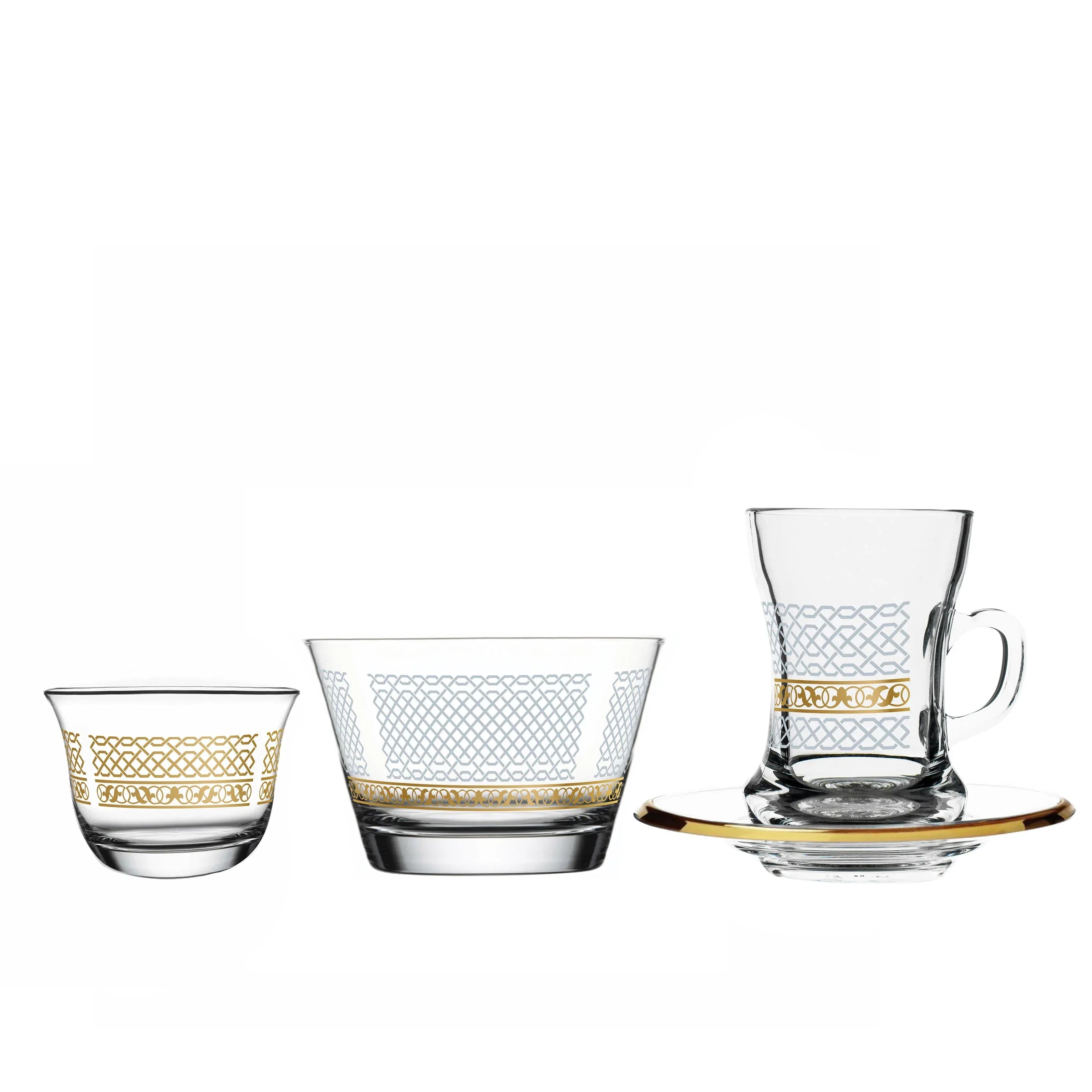 Touch Loop Set of 19 Pcs Assorted Serveware | Home