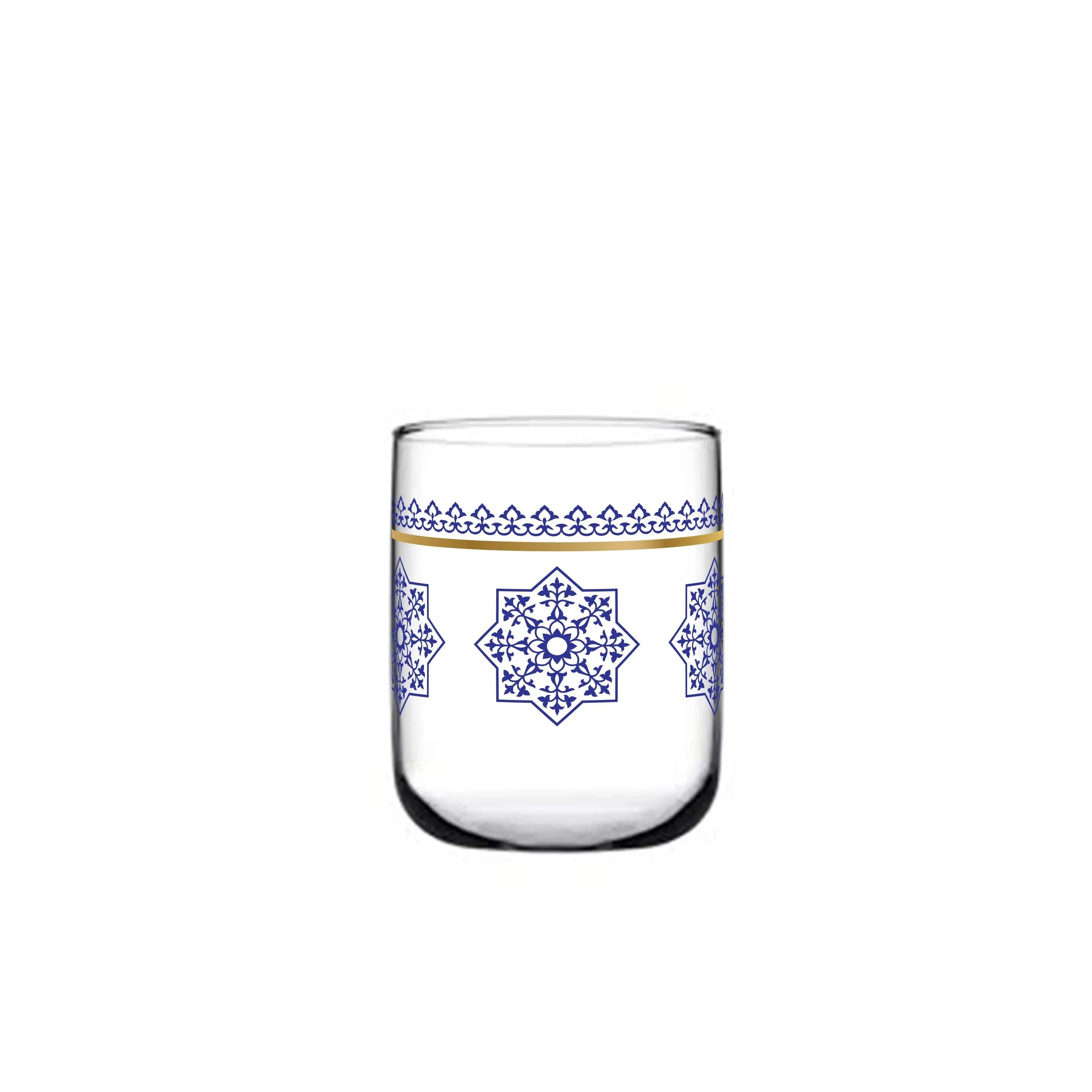 Touch Aster Set Of 6 Pcs Short Tumblers | Home Touch Aster Set Of 6 Pcs Short Tumblers | Home