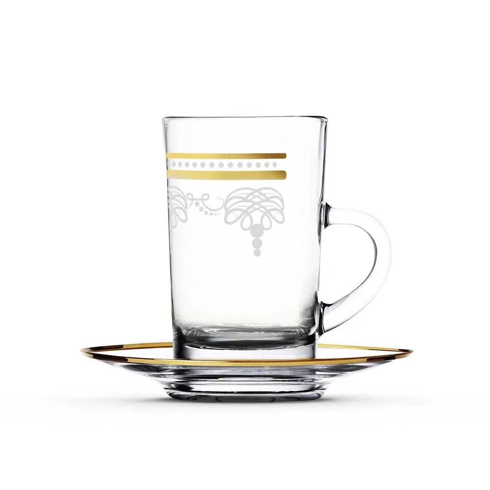 Touch Elixir Set Of 6 Pcs Tea Cups and Saucers | Home
