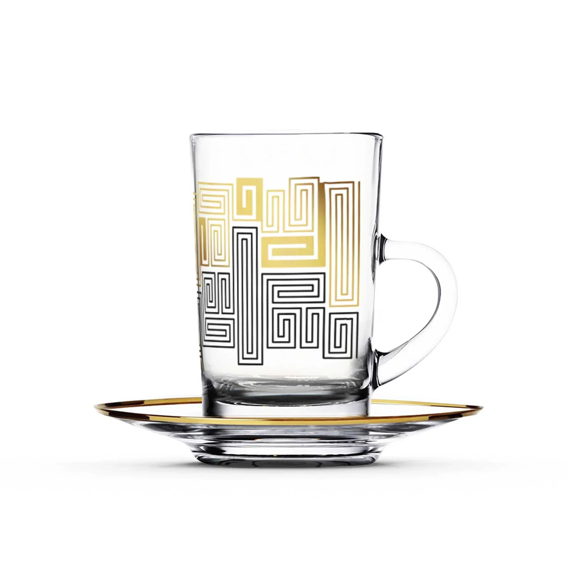 Touch Echo Set Of 6 Pcs Tea Cups and Saucers | Home