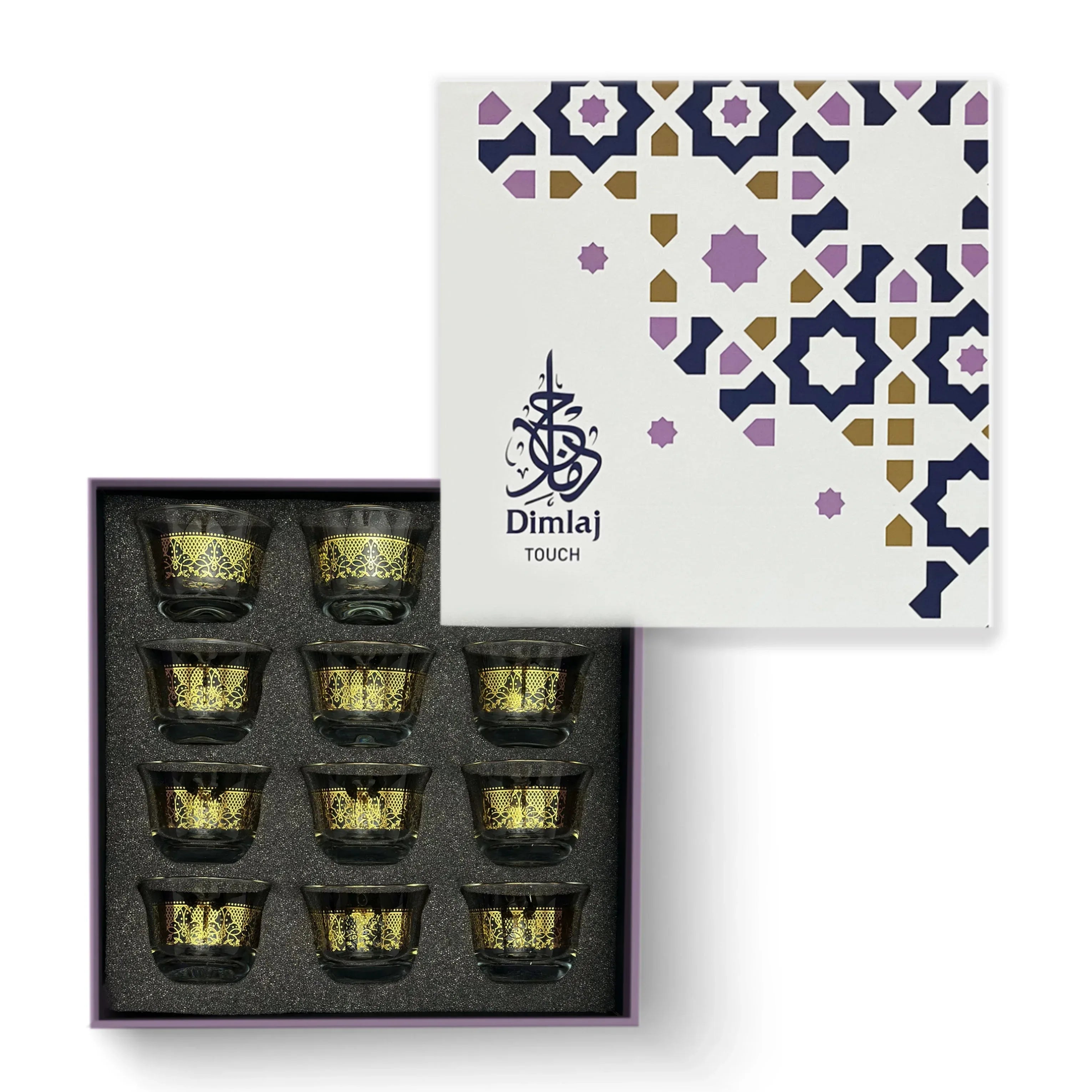 Touch Sitara Set Of 12 Pcs Cawa Cups | Home Touch Sitara Set Of 12 Pcs Cawa Cups | Home