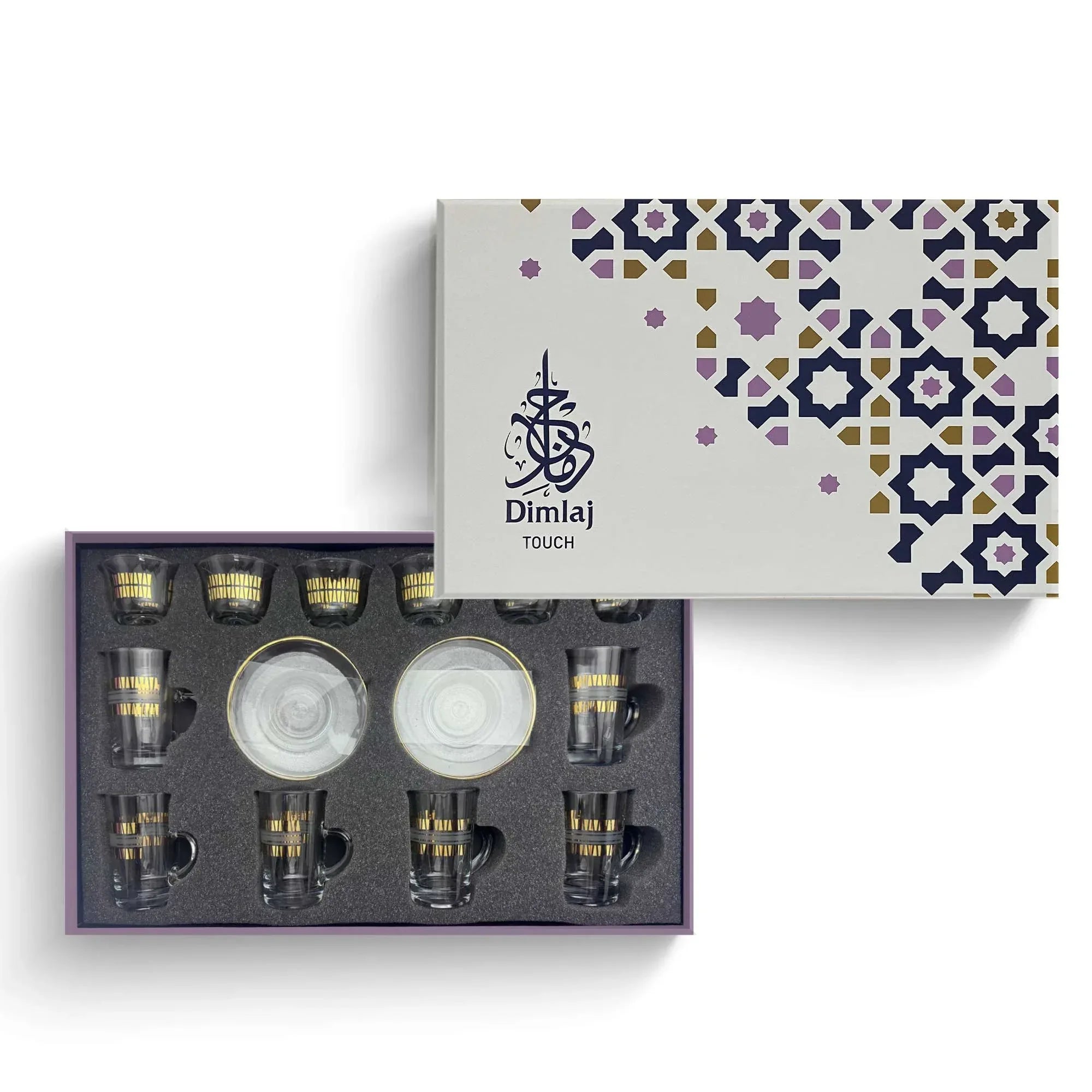 Touch Pure Set of 18 Pcs Assorted Drinkware | Home Touch Pure Set of 18 Pcs Assorted Drinkware | Home