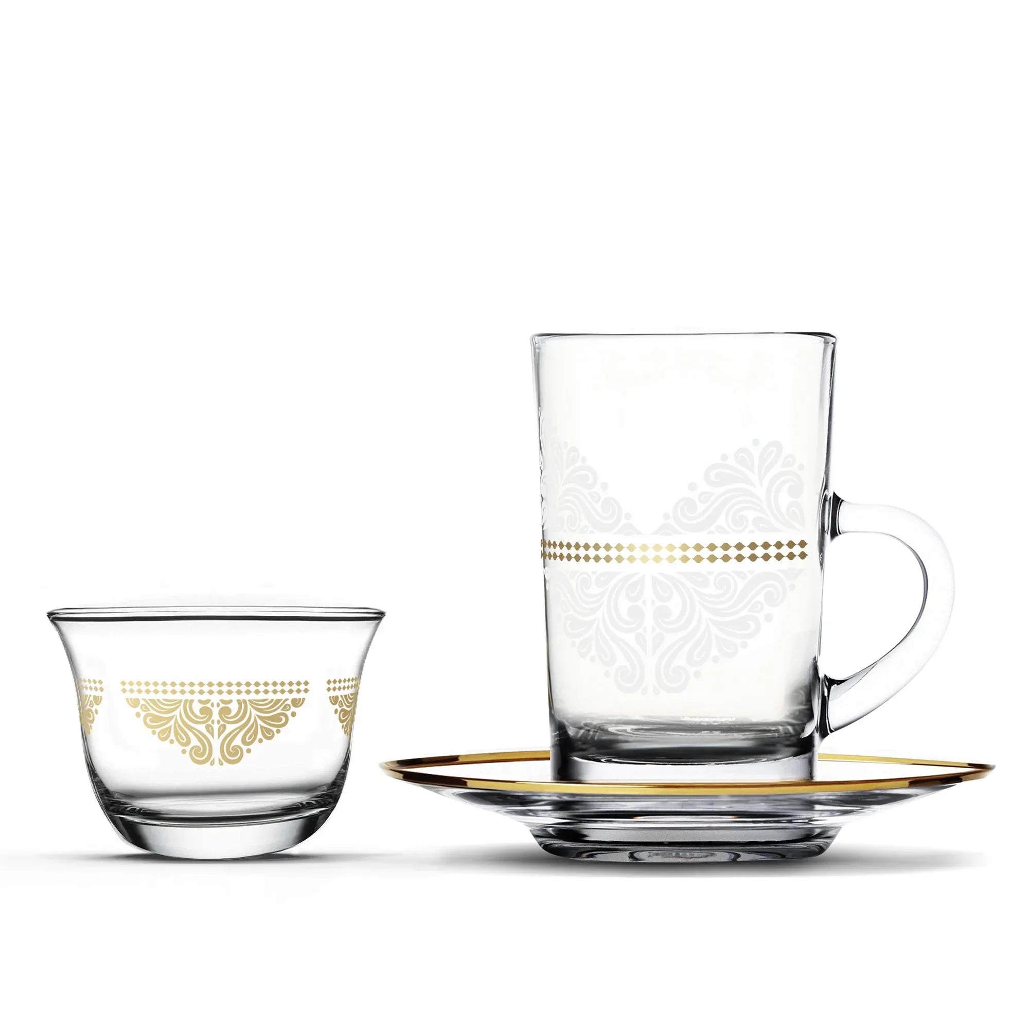 Touch Diadem Set of 18 Pcs Assorted Drinkware | Home