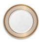 Dimlaj Cordoba Porcelain Serving Plate (Gold) - Premium Platters from Cordoba By Dimlaj - Just $80! Shop online now at Dimlaj Jordan 