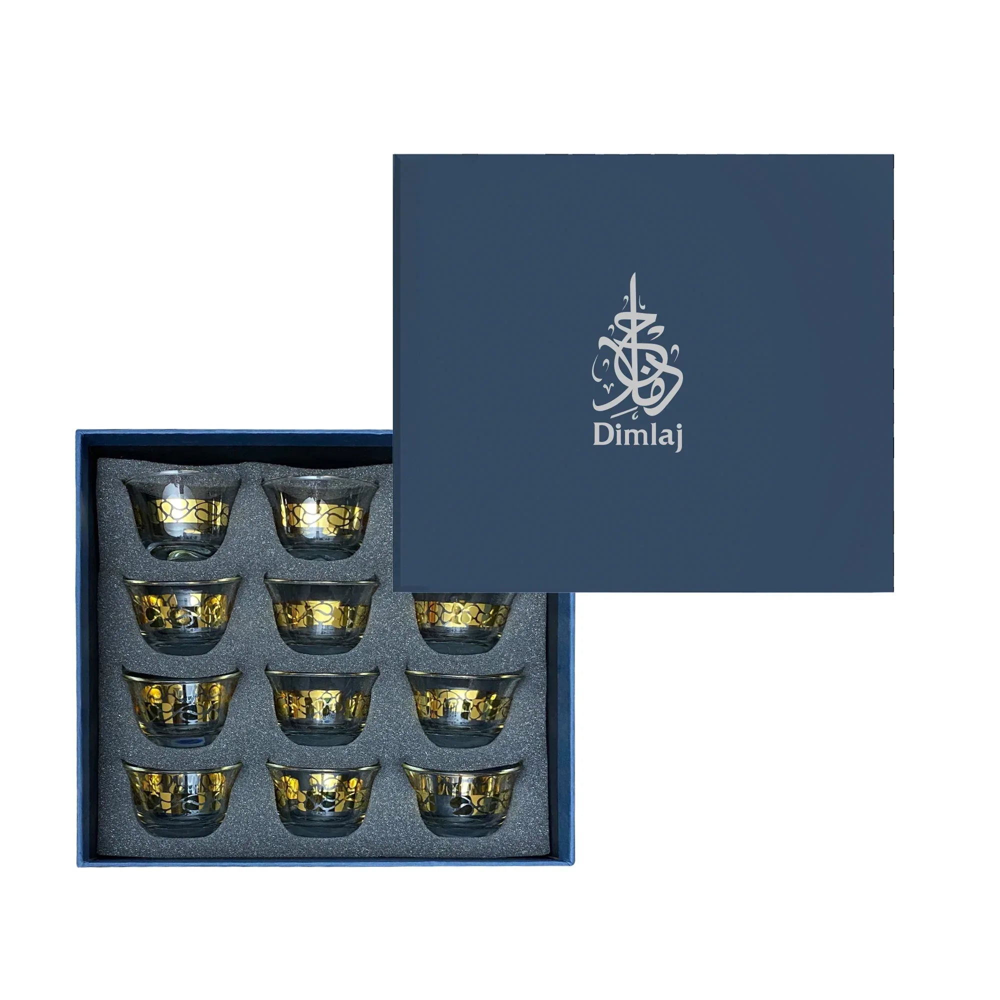 Touch Leder Set Of 12 Pcs Cawa Cups | Home Touch Leder Set Of 12 Pcs Cawa Cups | Home