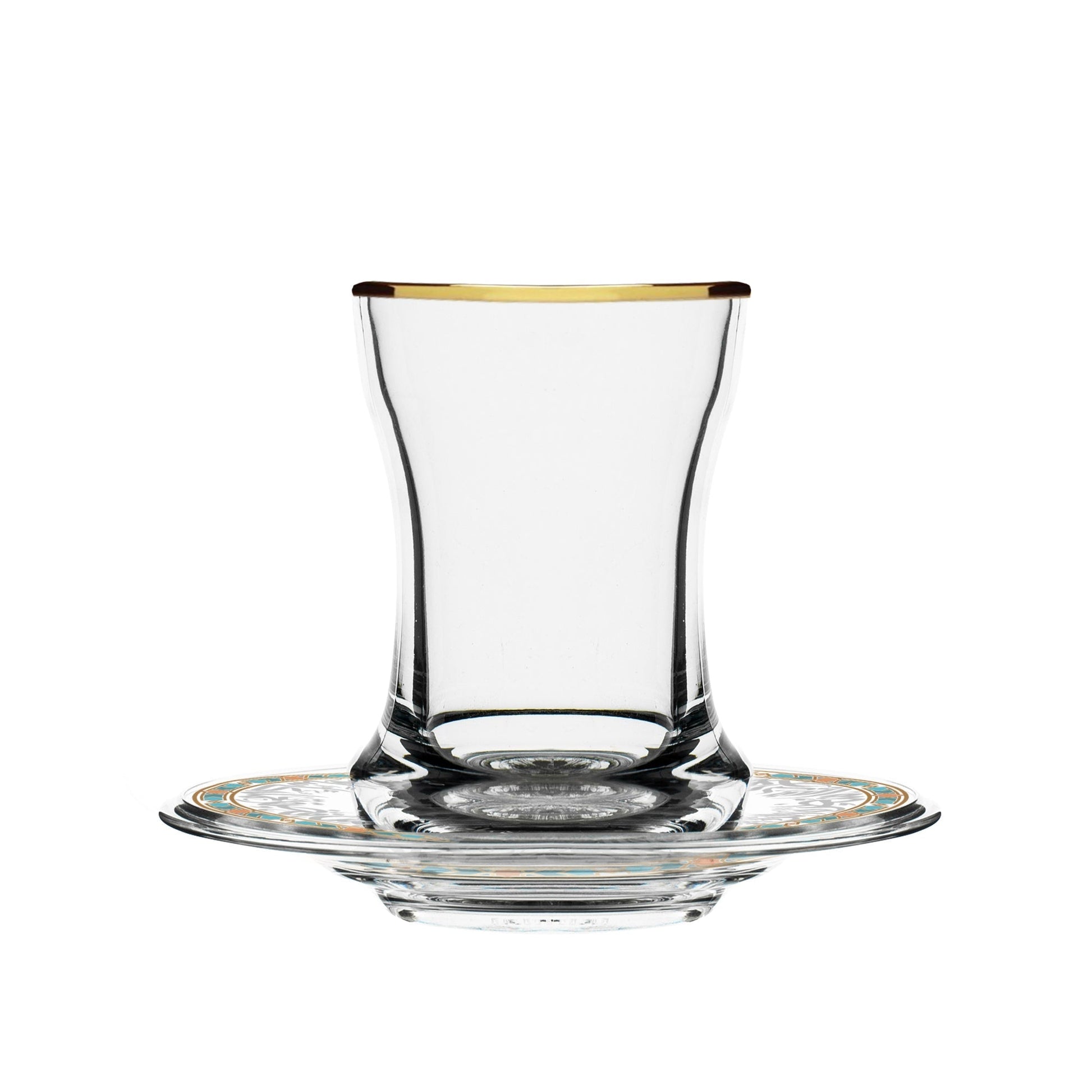 Dimlaj Wurood Set of 6 Pcs Tea Cups and Saucers - Premium Tea Cups from Wurood By Dimlaj - Just $32! Shop online now at Dimlaj Jordan 