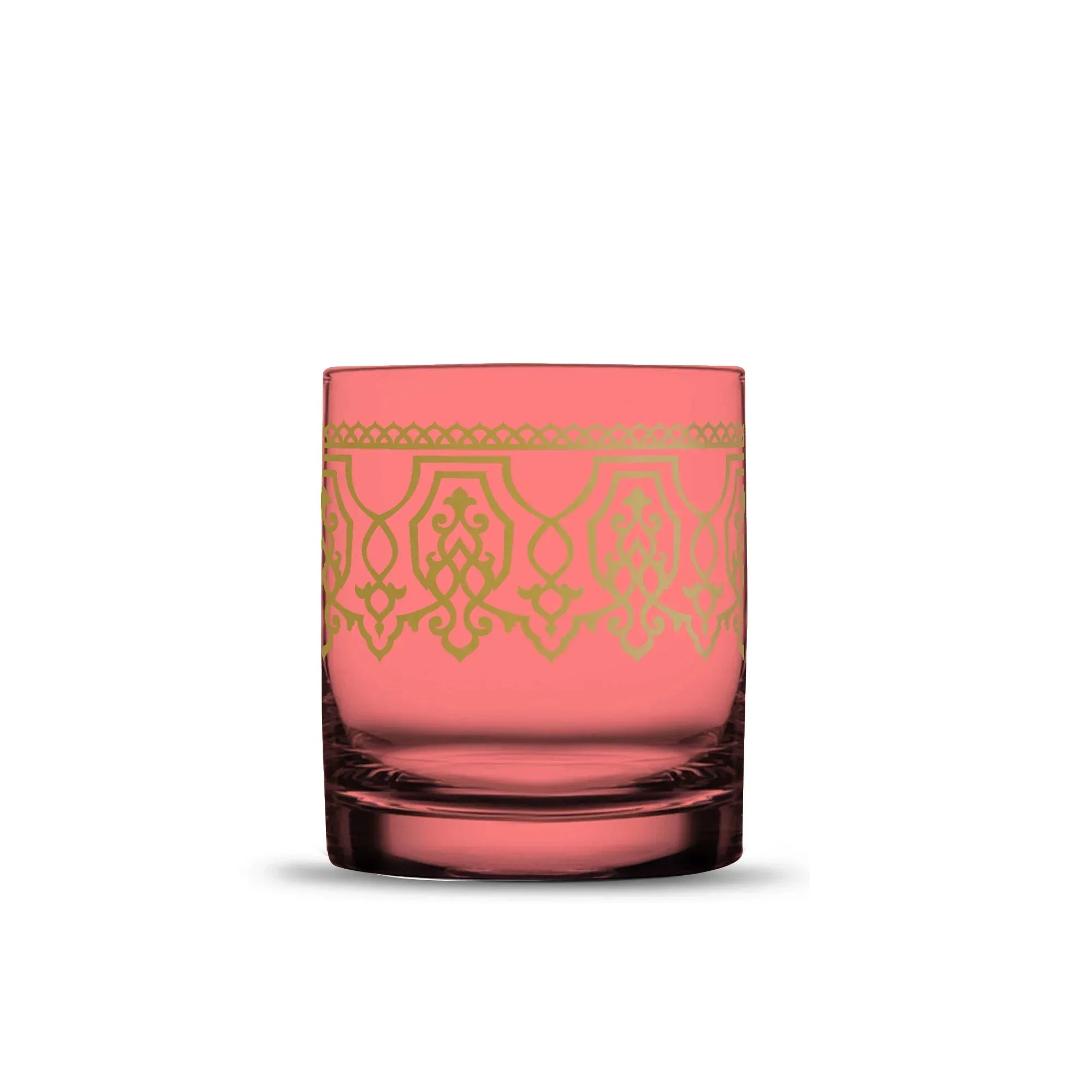 Touch Casablanca Set Of 6 Pcs Short Tumblers | Home Touch Casablanca Set Of 6 Pcs Short Tumblers | Home