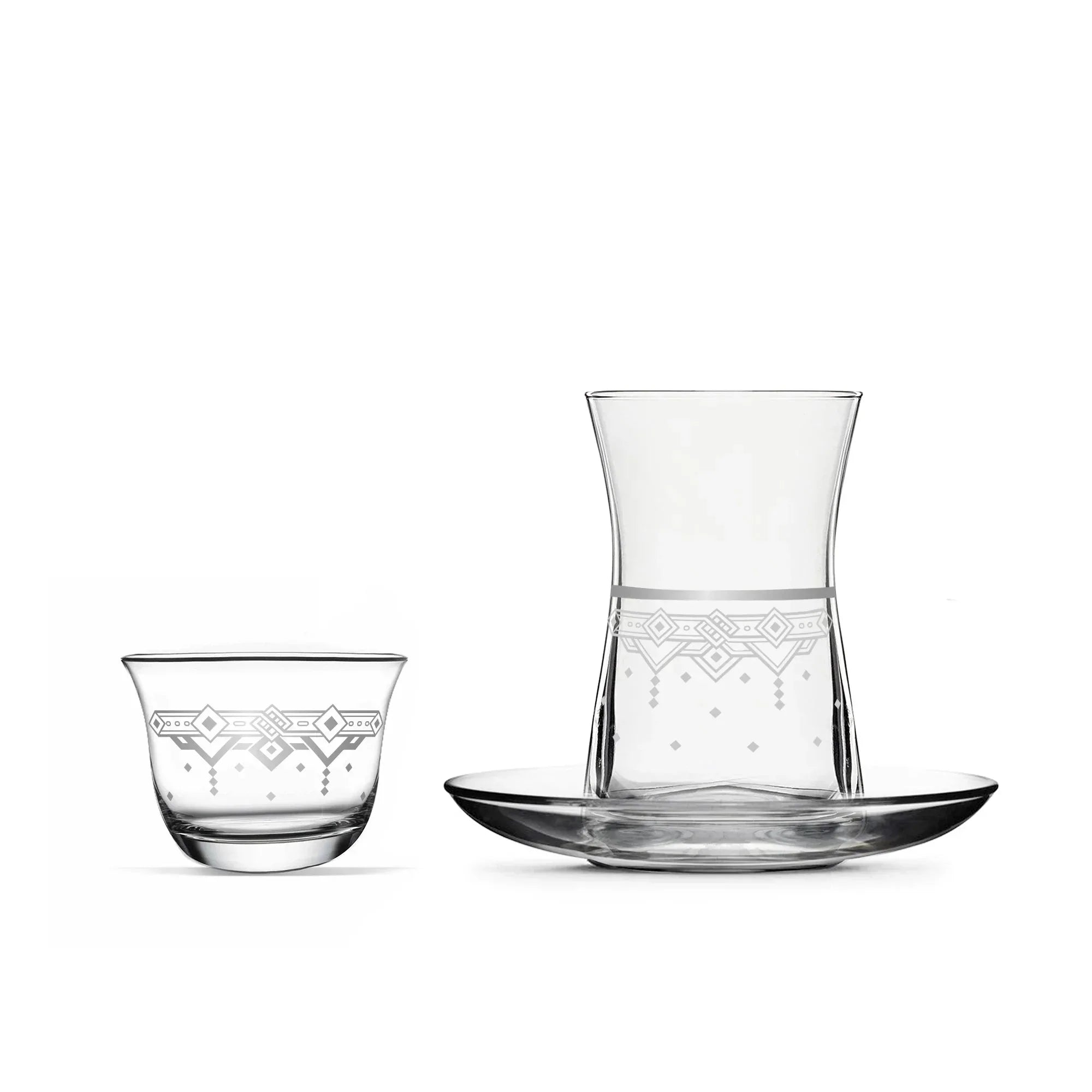 Touch Collar Set of 18 Pcs Assorted Drinkware | Home Touch Collar Set of 18 Pcs Assorted Drinkware | Home