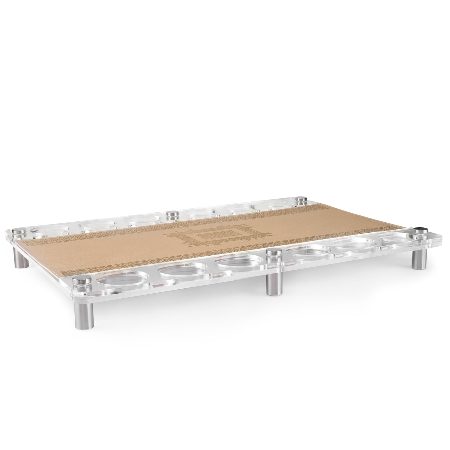 Dimlaj Shafa Acrylic Coffee Stand (Beige) - Premium Stands from Shafa By Dimlaj - Just $75! Shop online now at Dimlaj Jordan 
