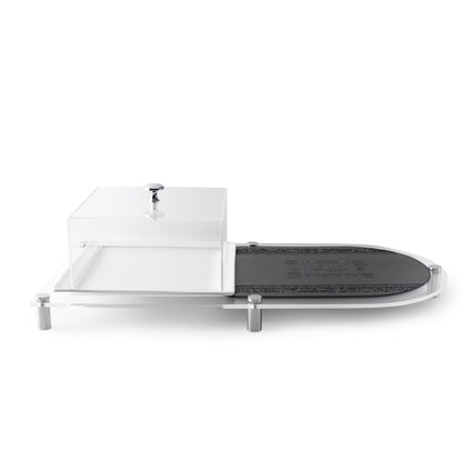 Dimlaj Shafa Acrylic Dessert Stand (Black) - Premium Stands from Shafa By Dimlaj - Just $92! Shop online now at Dimlaj Jordan 