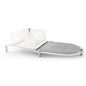 Dimlaj Shafa Acrylic Dessert Stand (Silver) - Premium Stands from Shafa By Dimlaj - Just $92! Shop online now at Dimlaj Jordan 
